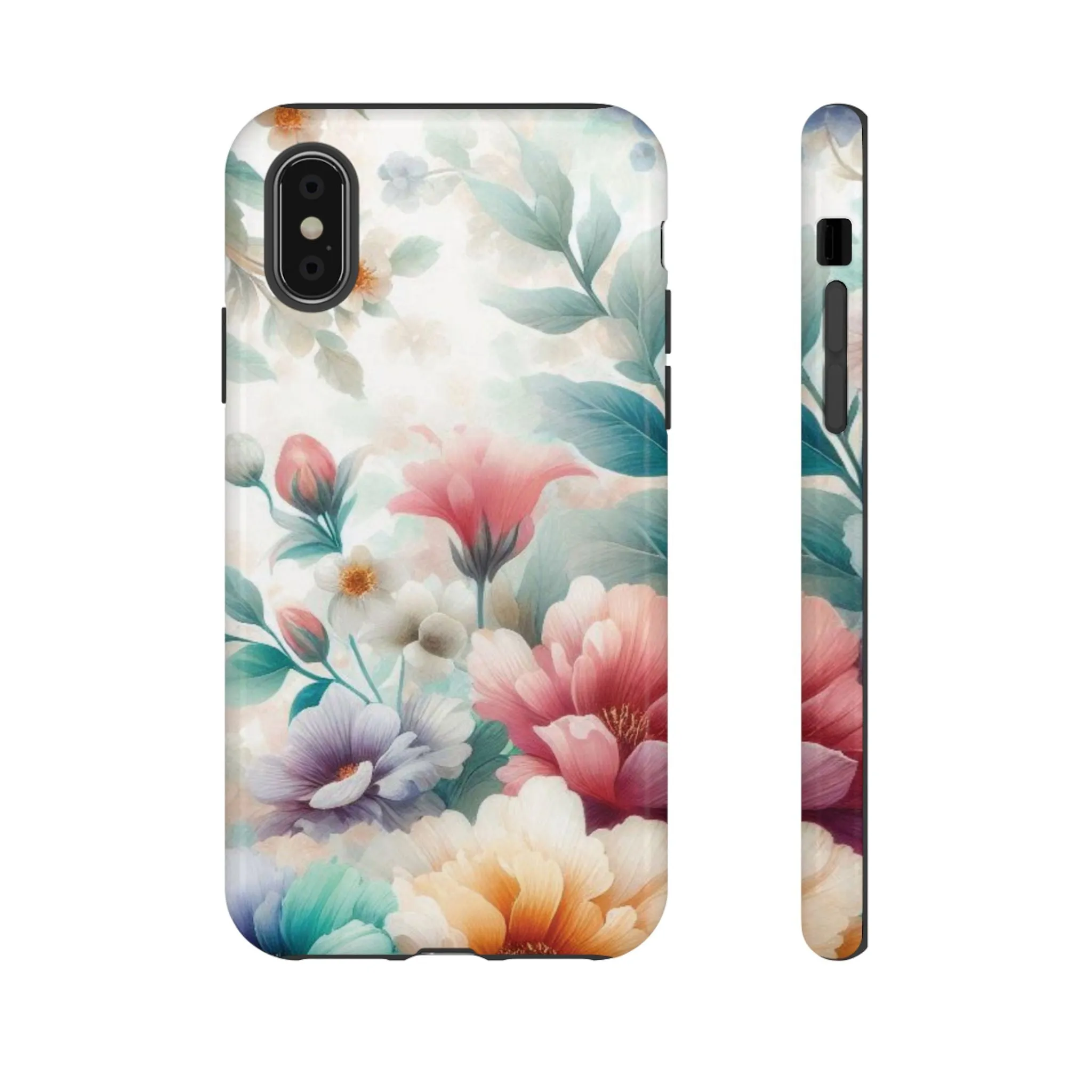 Flowers in pastel colors Tough Cases
