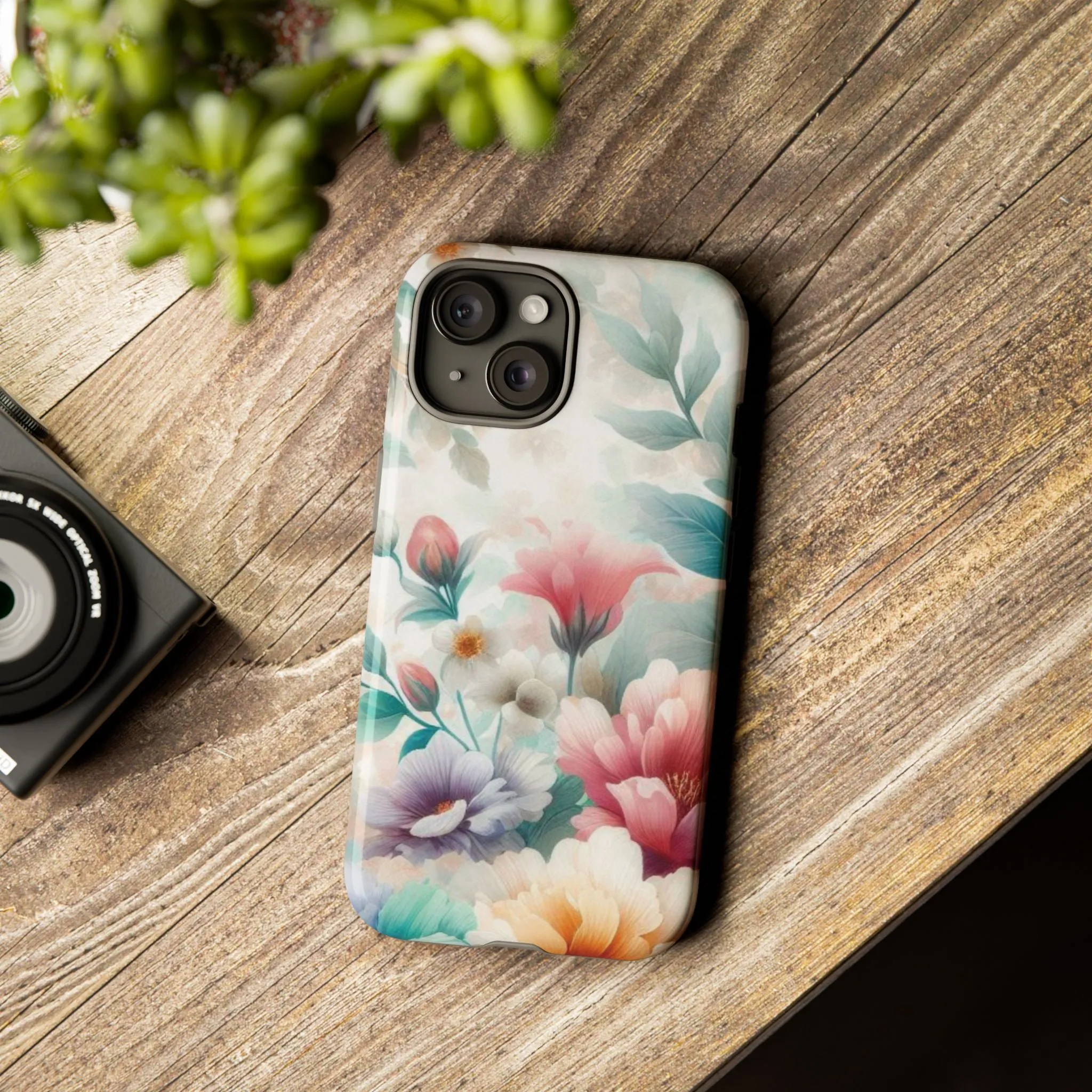 Flowers in pastel colors Tough Cases