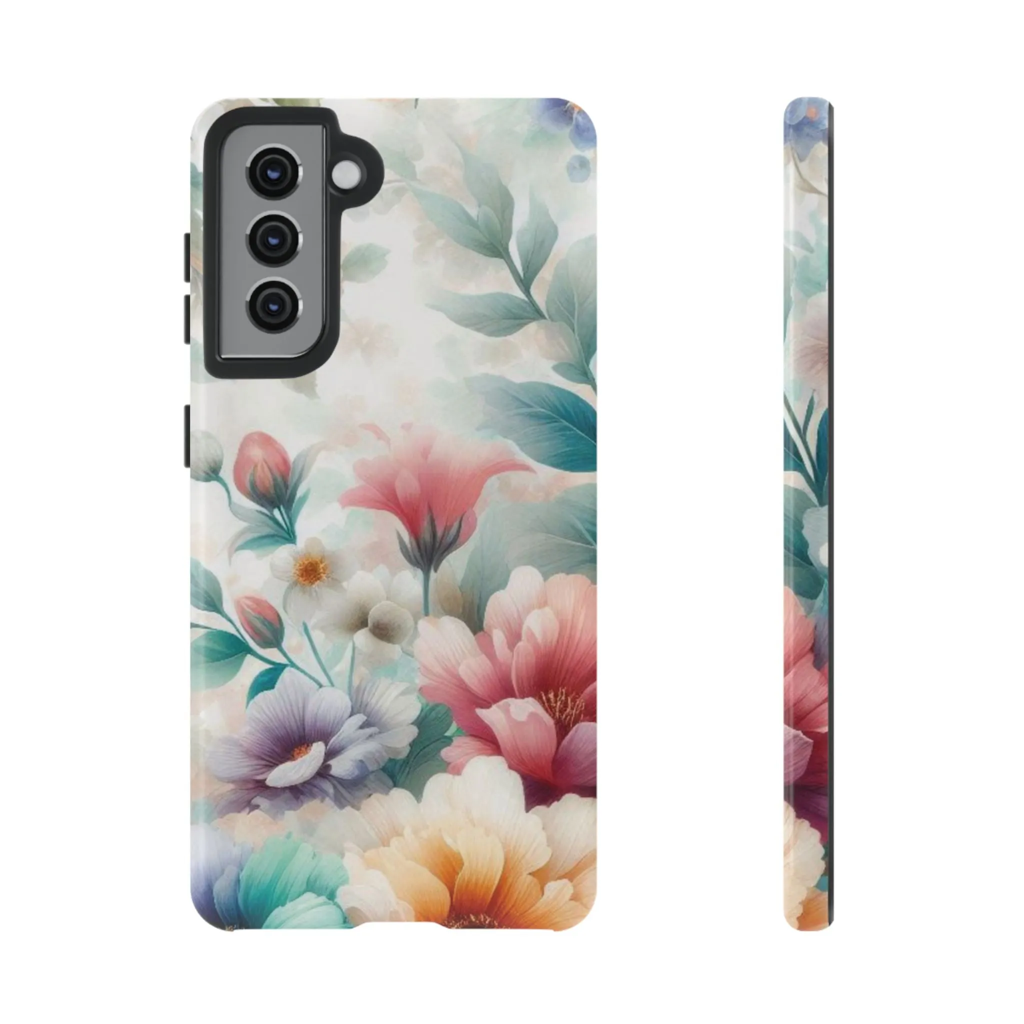 Flowers in pastel colors Tough Cases