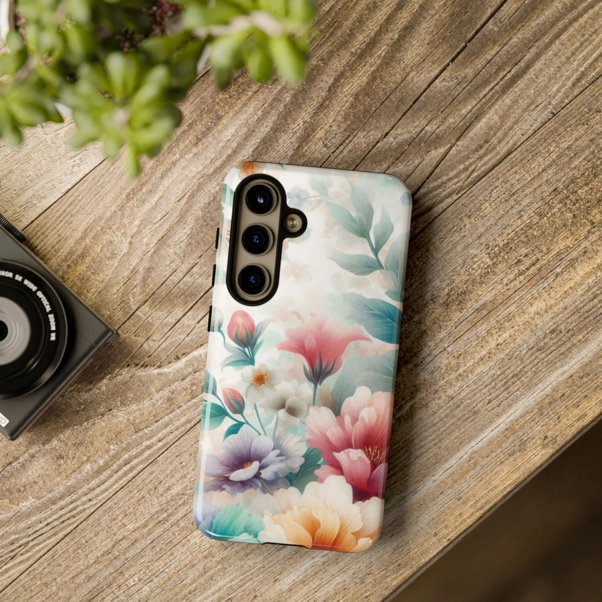 Flowers in pastel colors Tough Cases