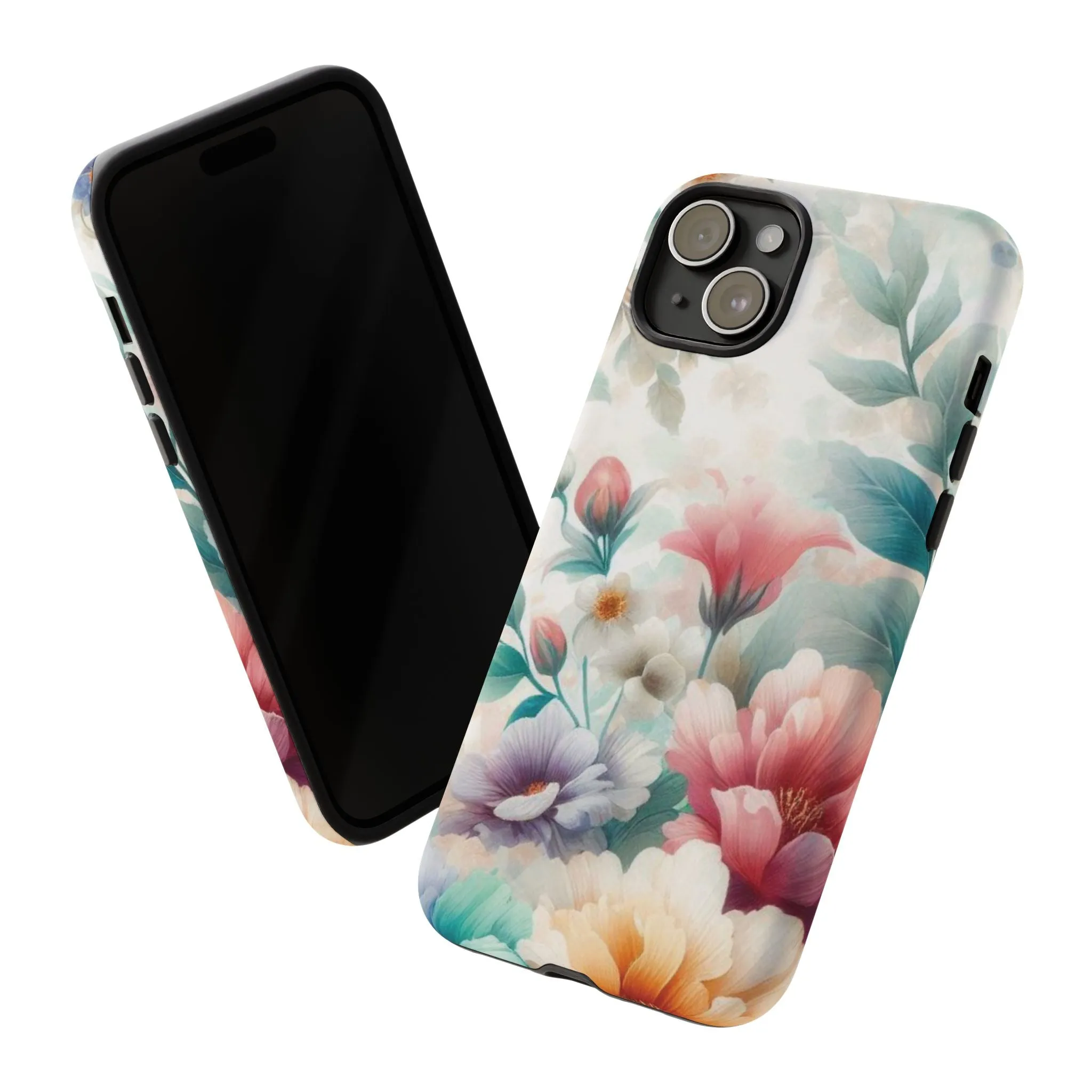Flowers in pastel colors Tough Cases