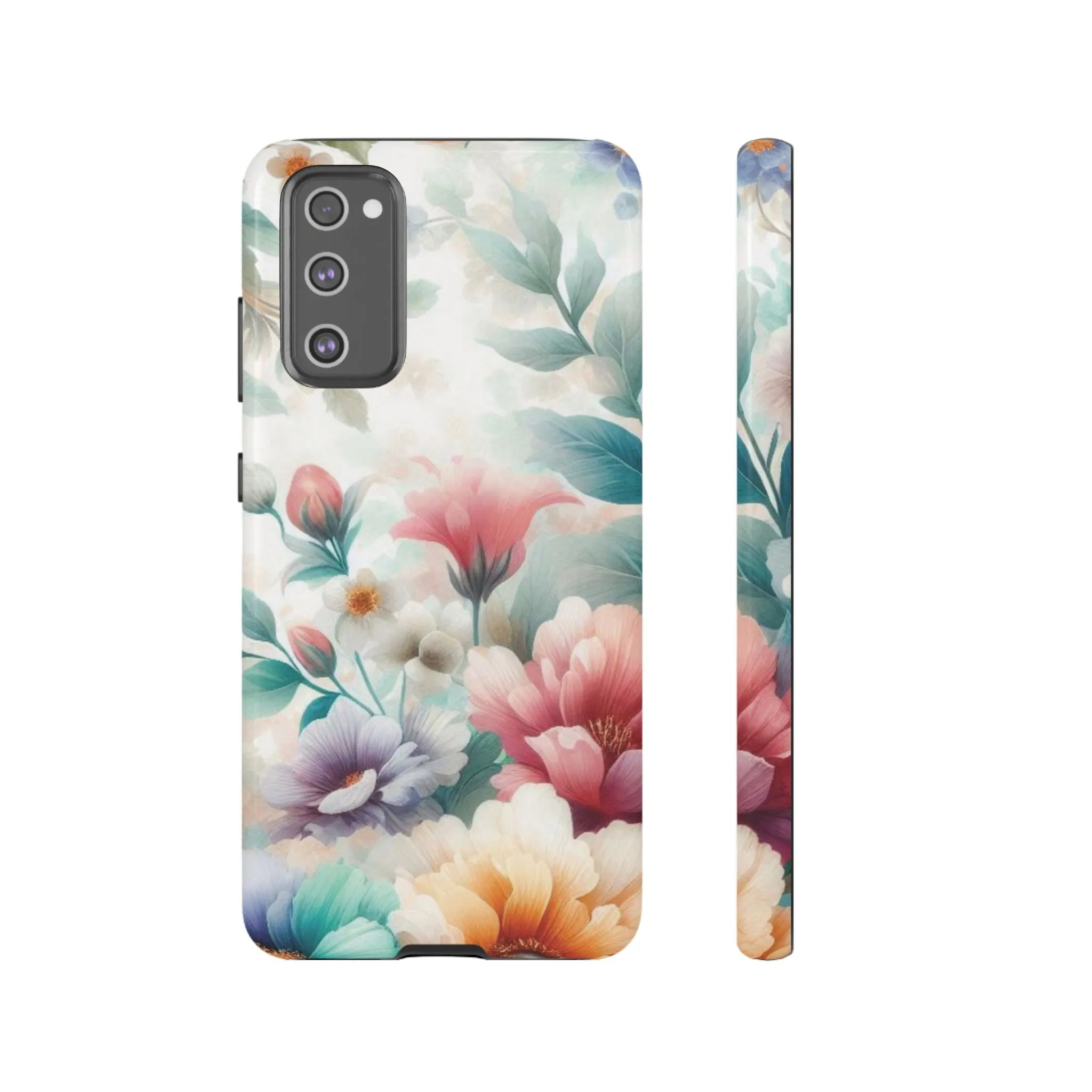 Flowers in pastel colors Tough Cases
