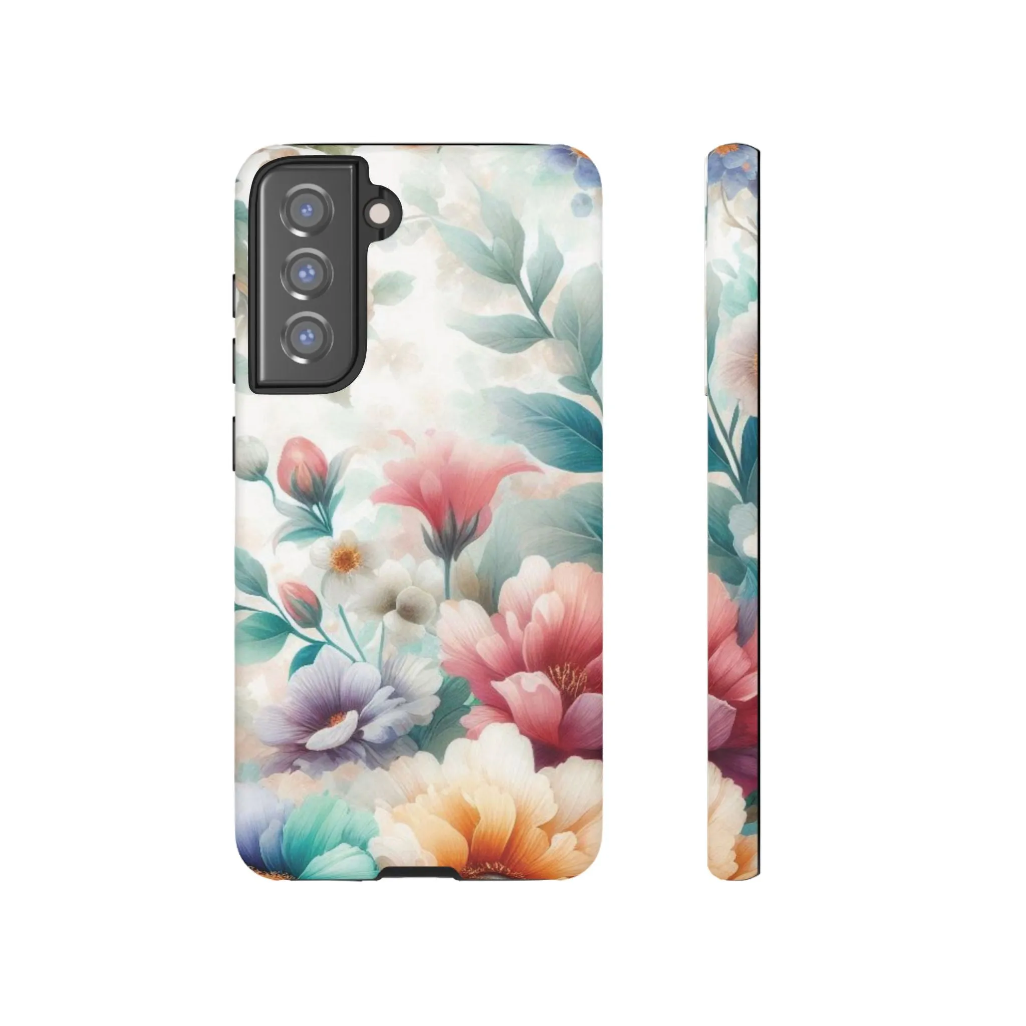 Flowers in pastel colors Tough Cases