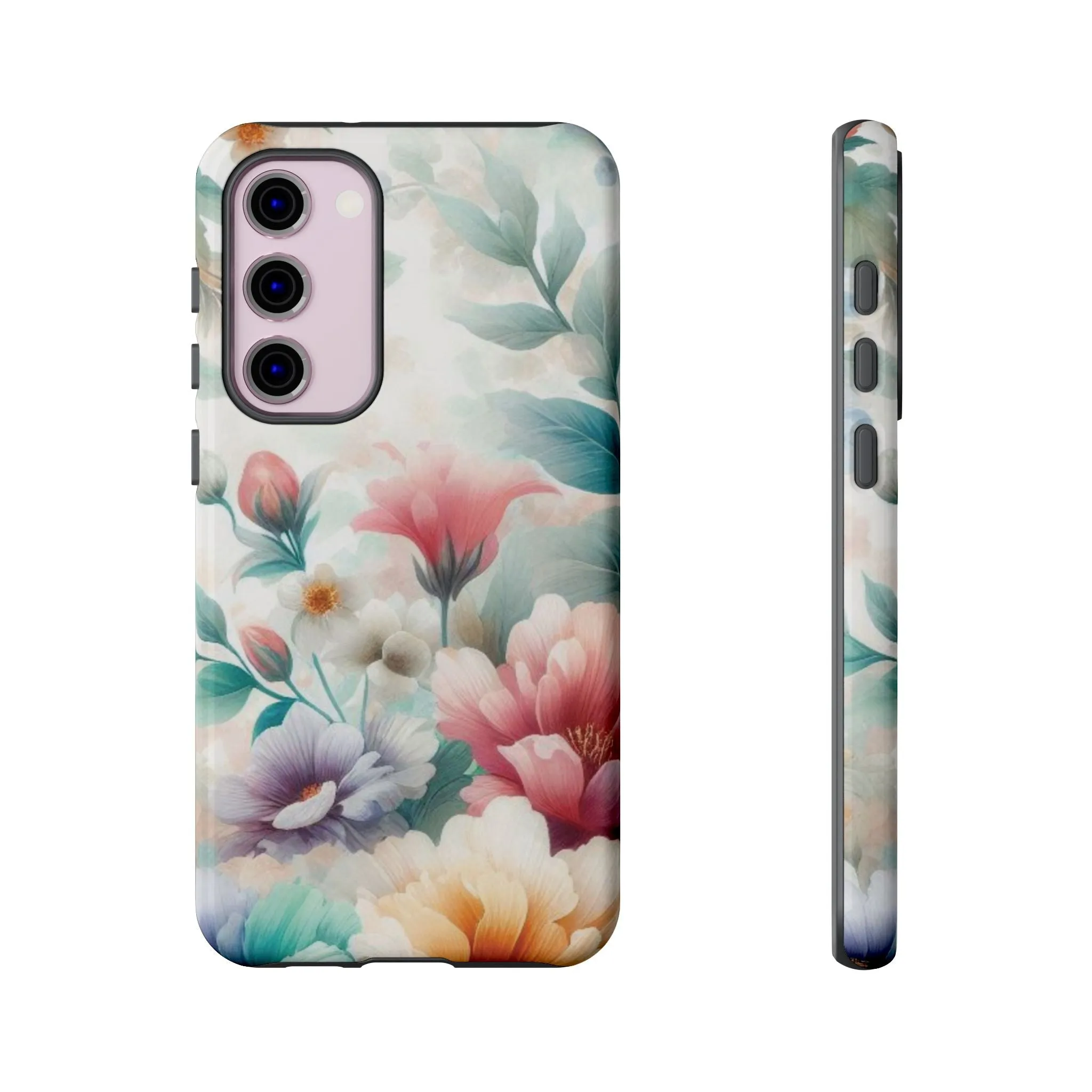 Flowers in pastel colors Tough Cases