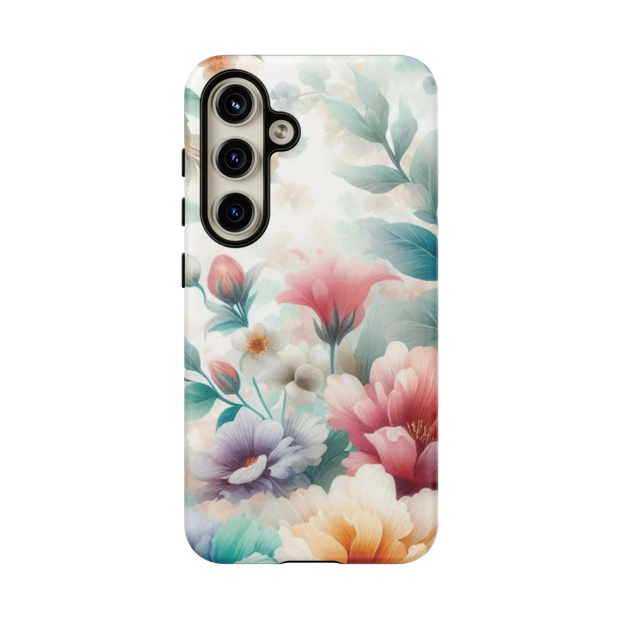 Flowers in pastel colors Tough Cases