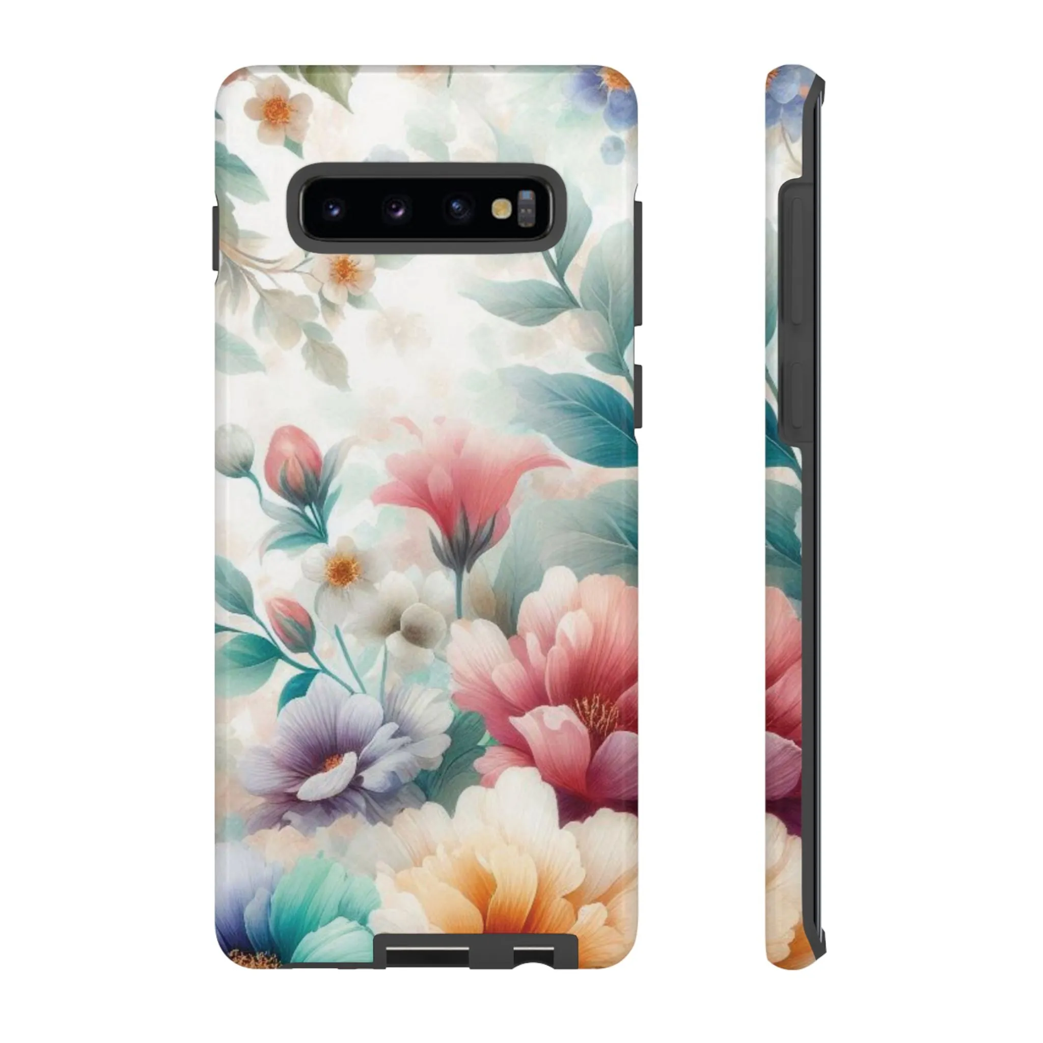 Flowers in pastel colors Tough Cases