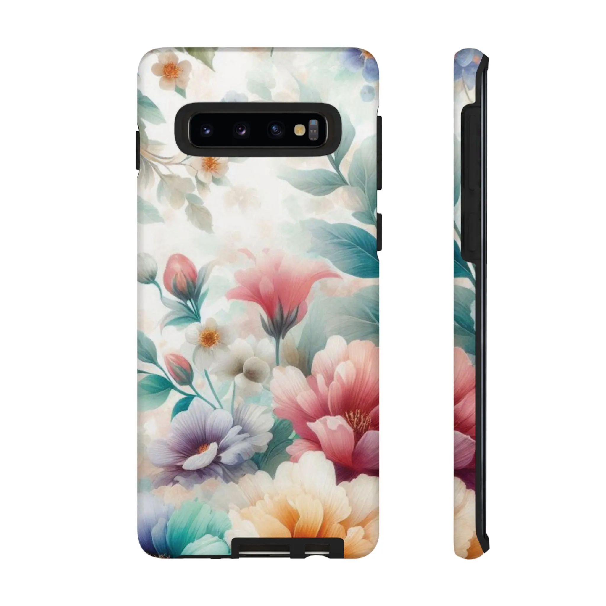 Flowers in pastel colors Tough Cases