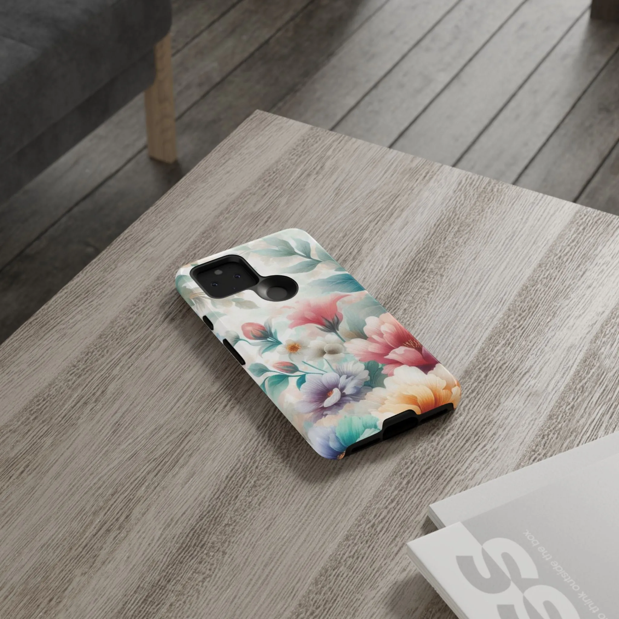 Flowers in pastel colors Tough Cases