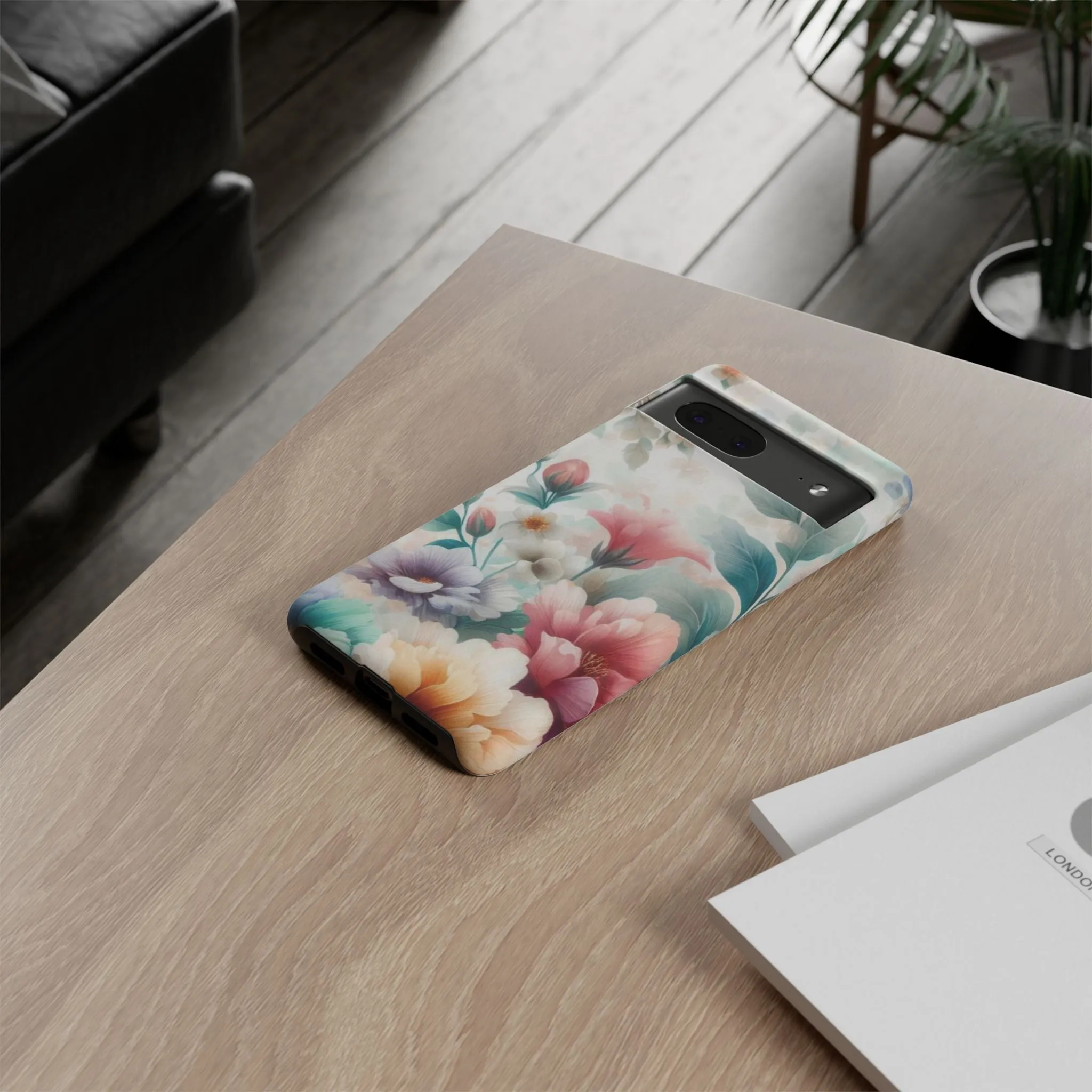 Flowers in pastel colors Tough Cases