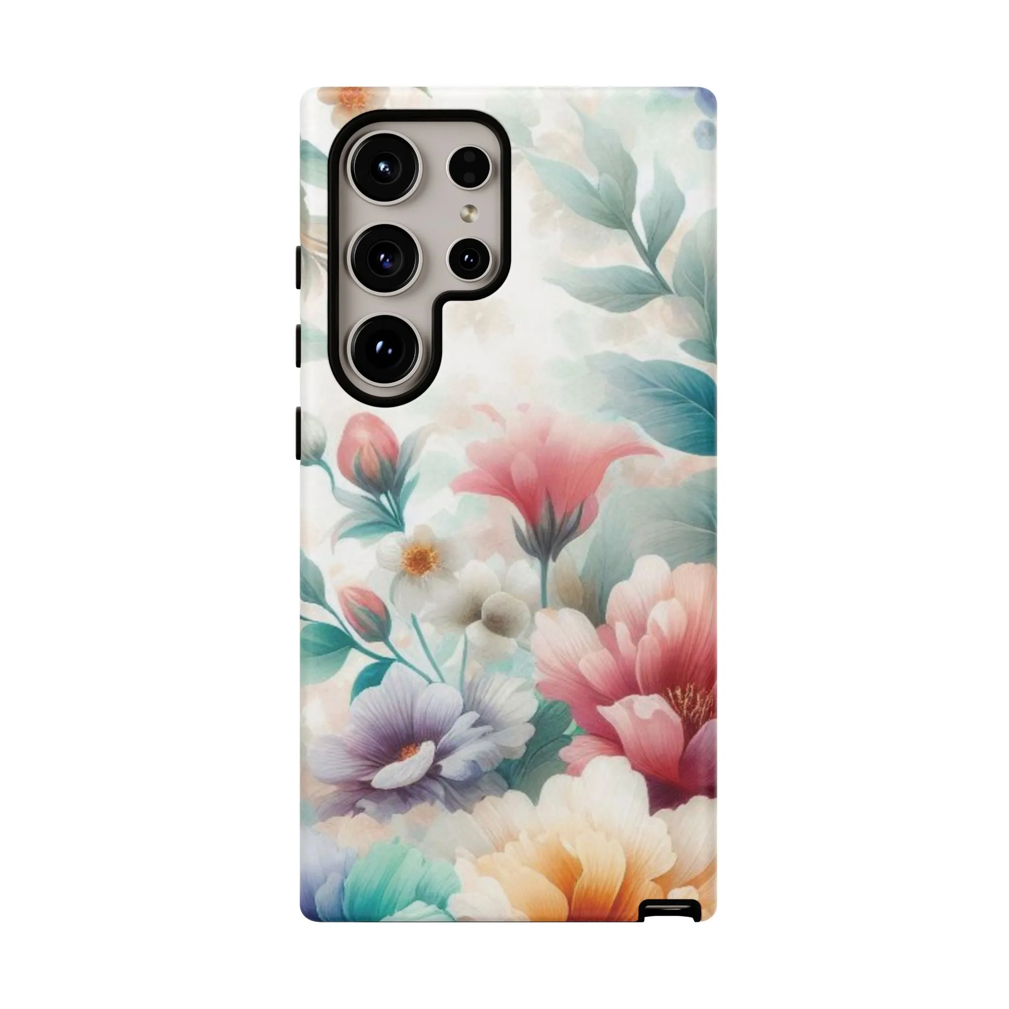 Flowers in pastel colors Tough Cases