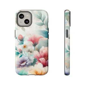 Flowers in pastel colors Tough Cases