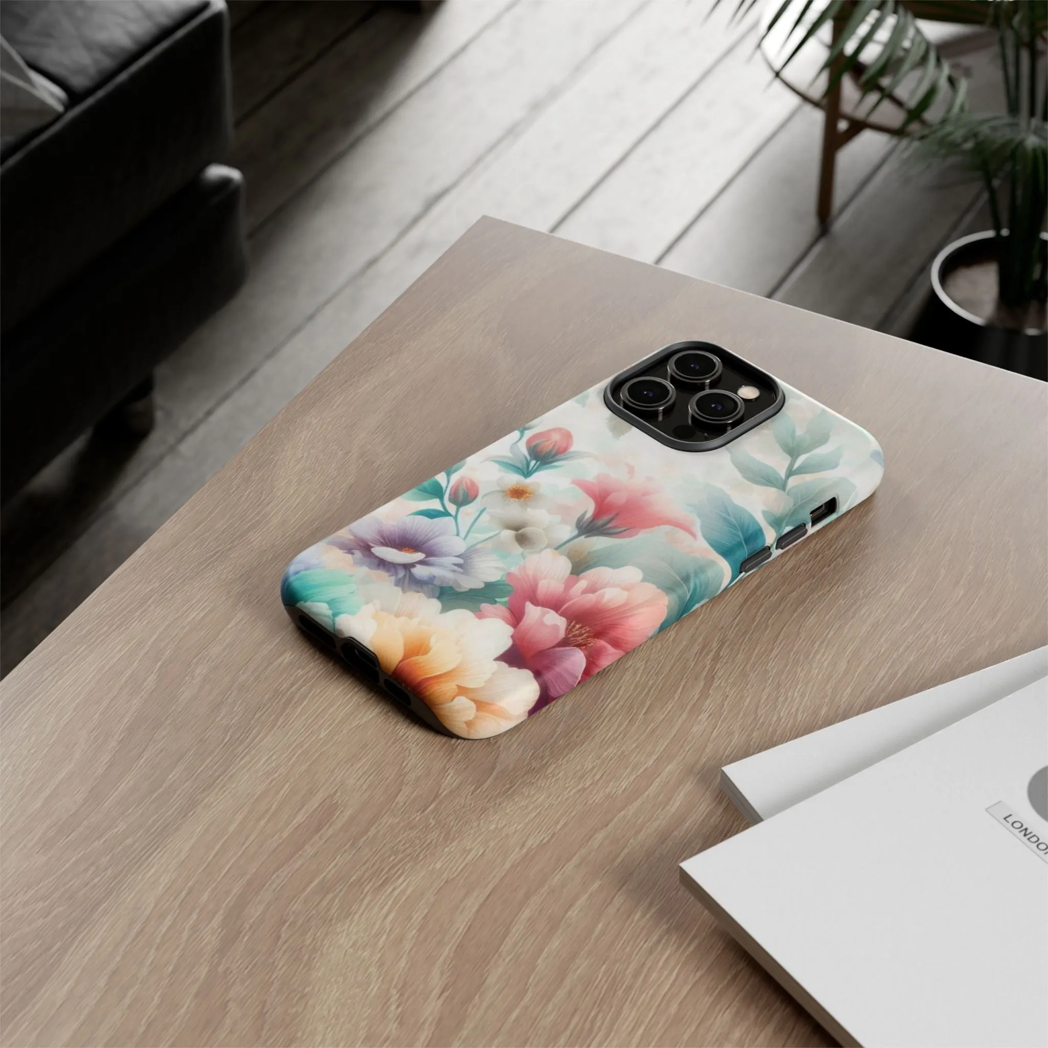 Flowers in pastel colors Tough Cases