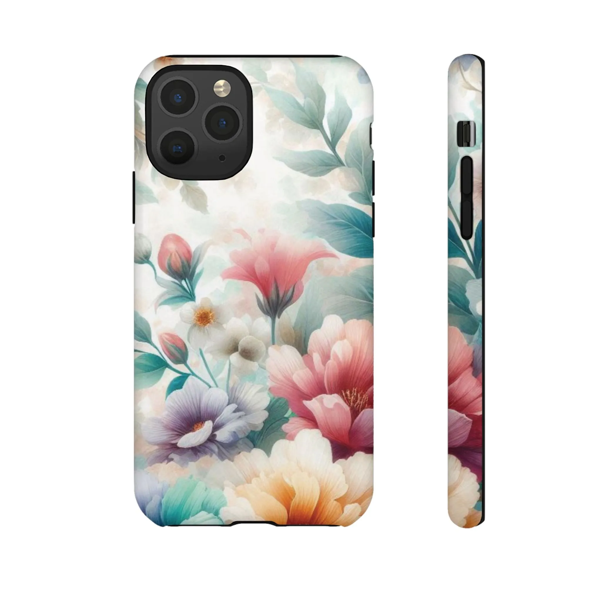Flowers in pastel colors Tough Cases