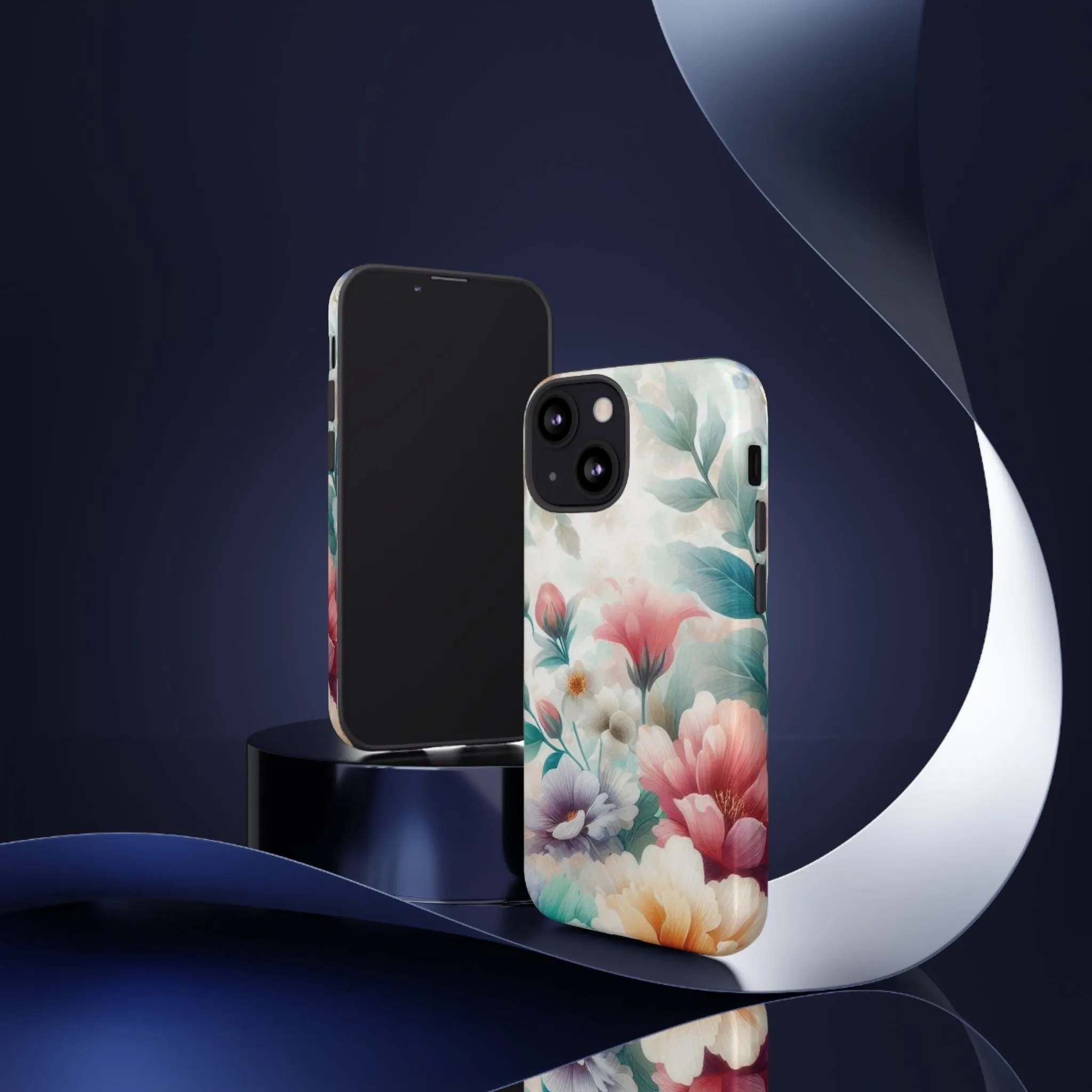 Flowers in pastel colors Tough Cases