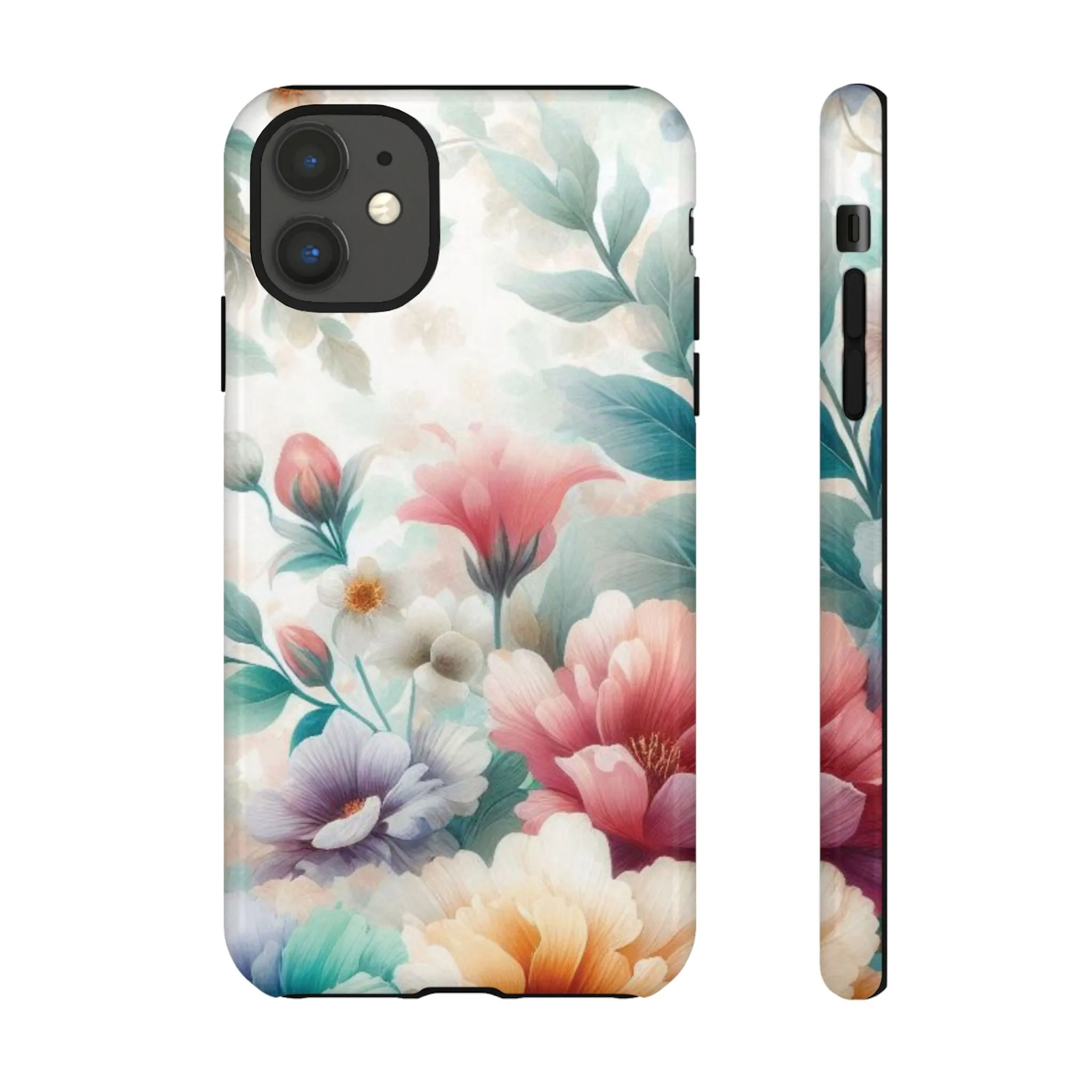 Flowers in pastel colors Tough Cases