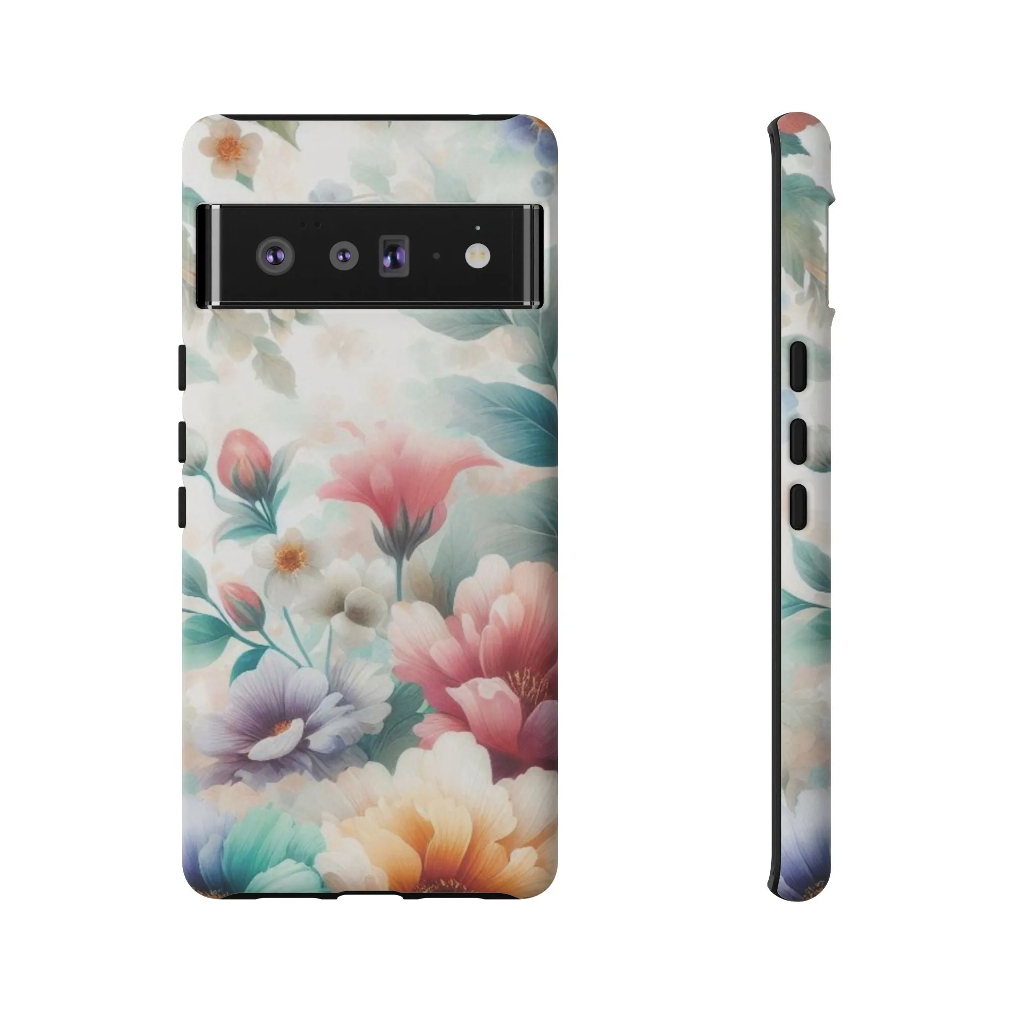 Flowers in pastel colors Tough Cases