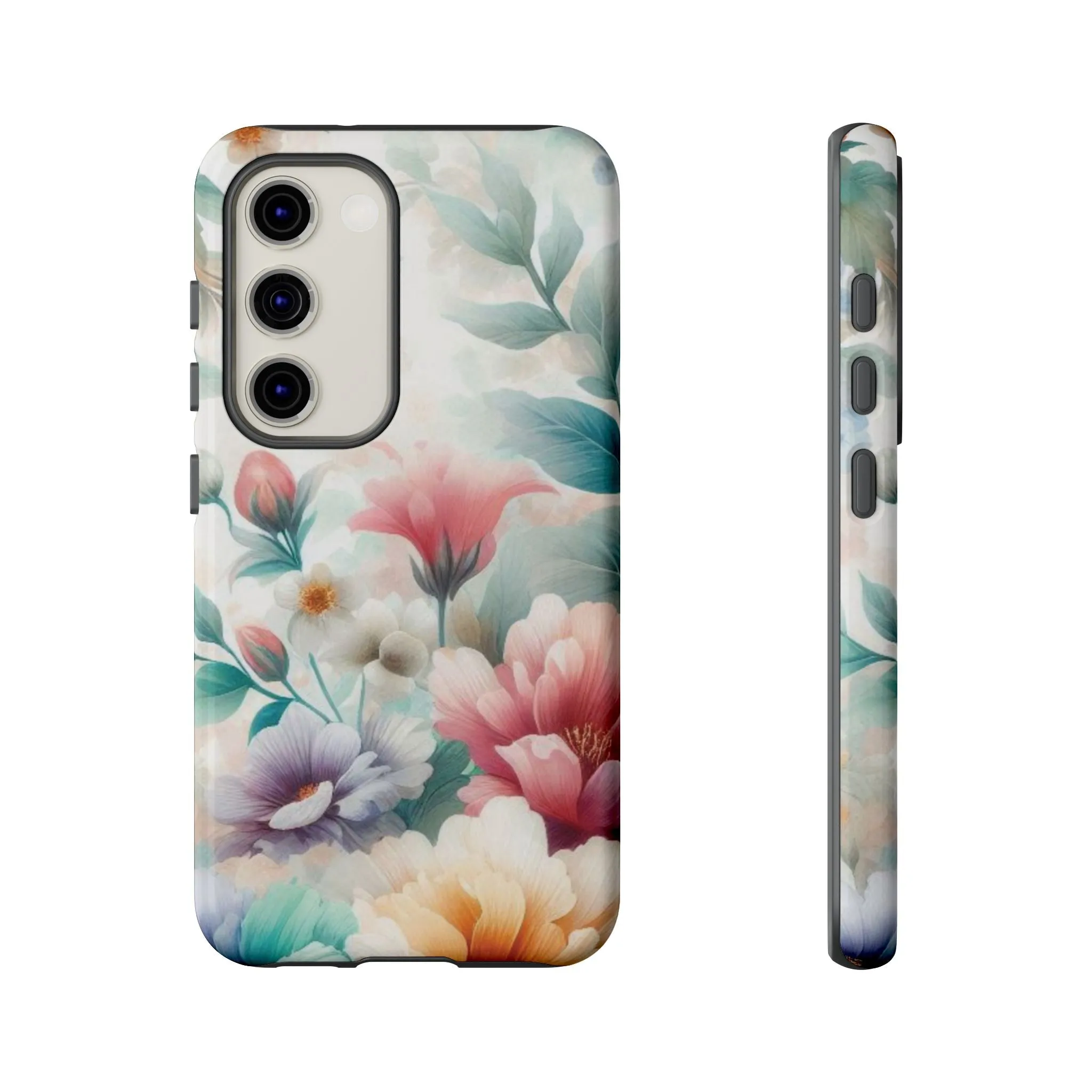 Flowers in pastel colors Tough Cases