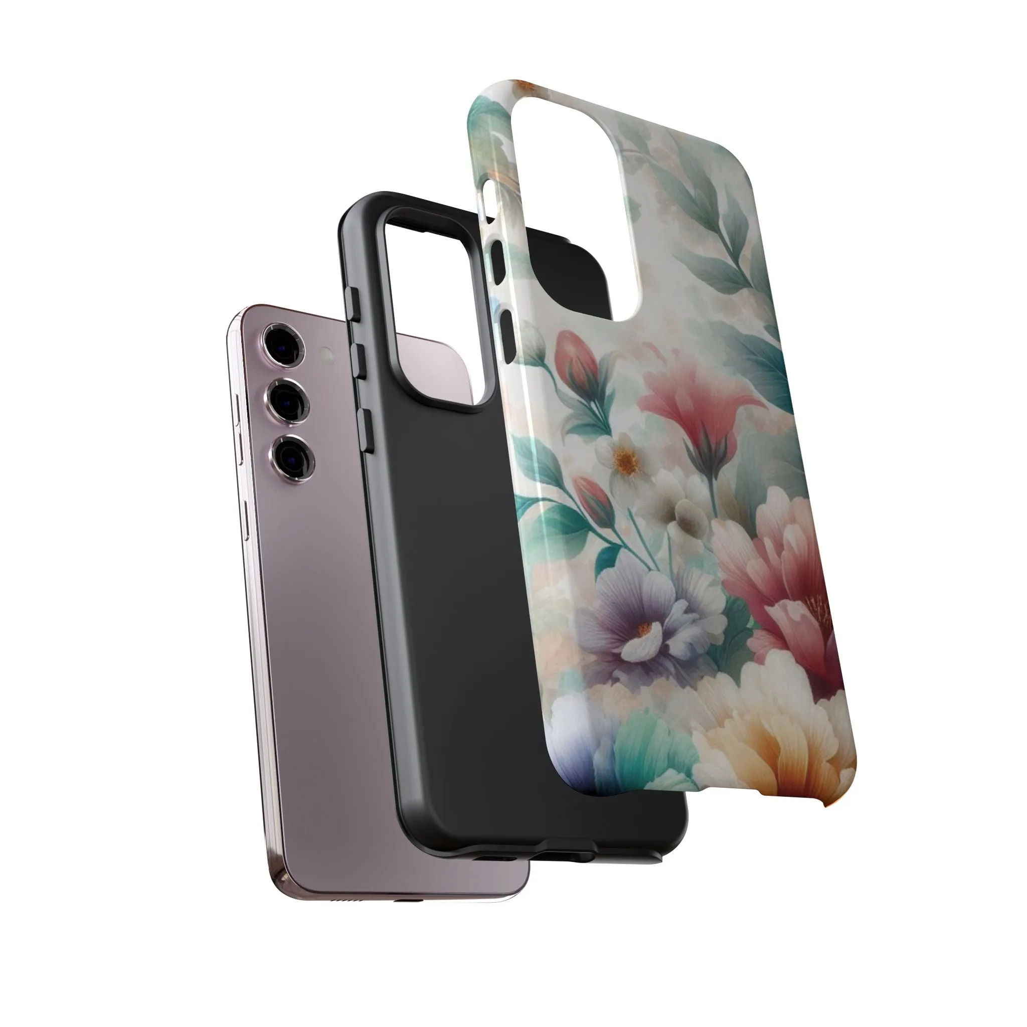 Flowers in pastel colors Tough Cases