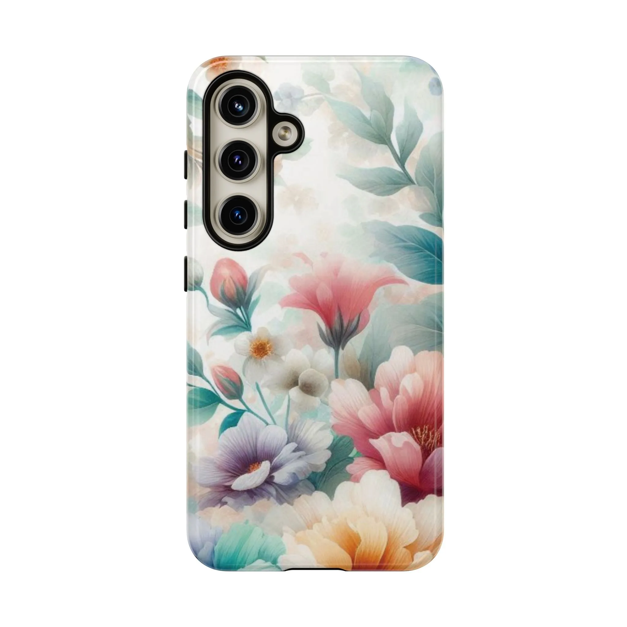 Flowers in pastel colors Tough Cases