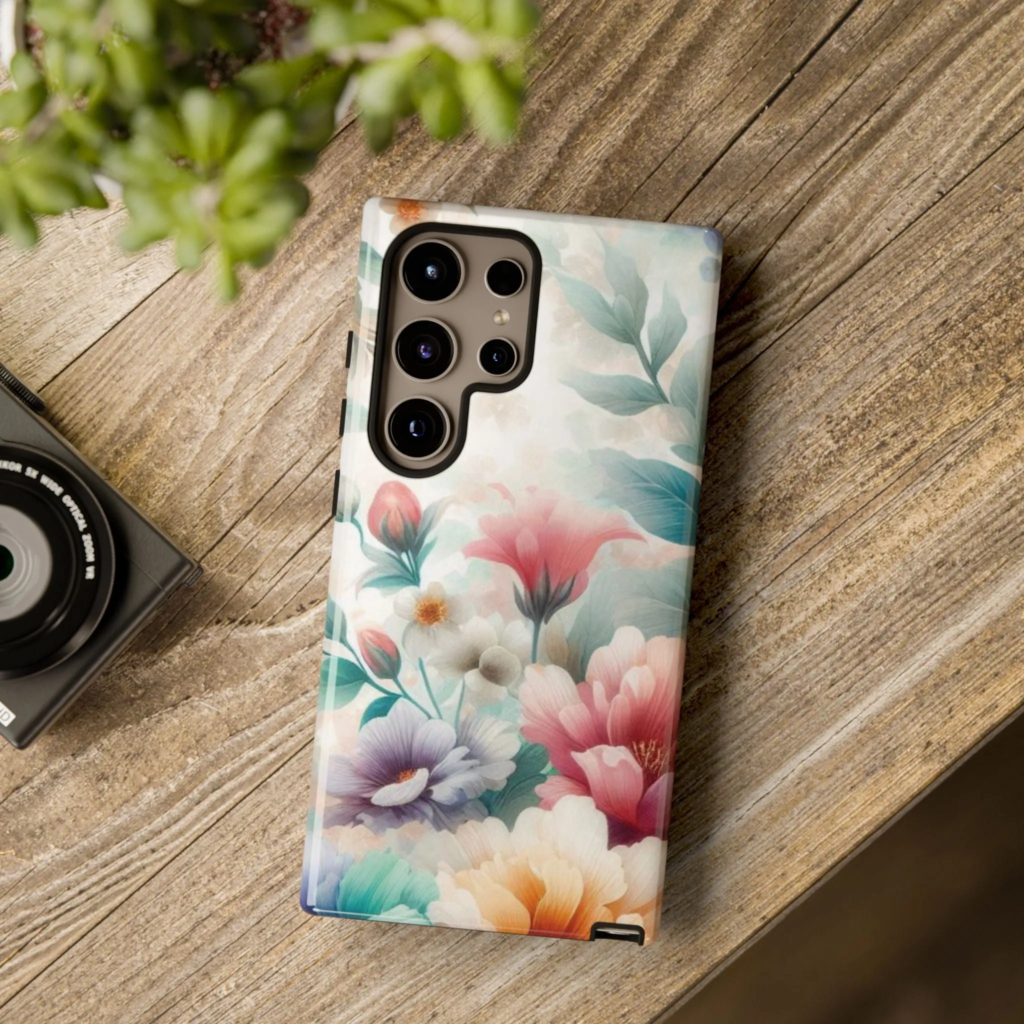 Flowers in pastel colors Tough Cases