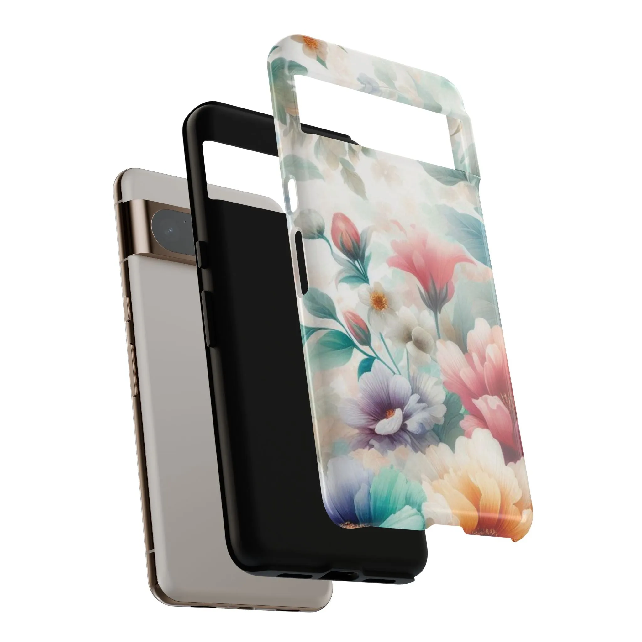 Flowers in pastel colors Tough Cases