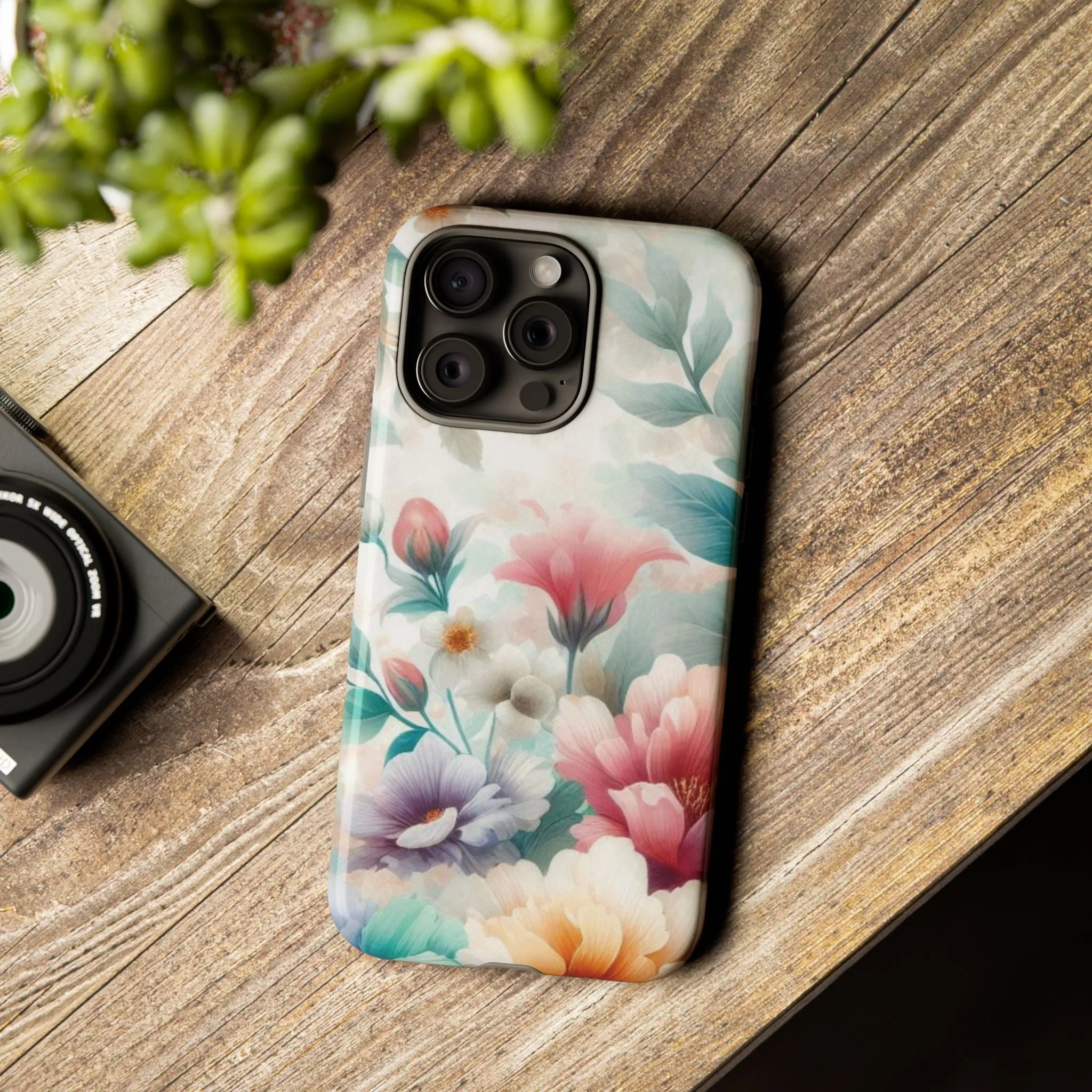 Flowers in pastel colors Tough Cases