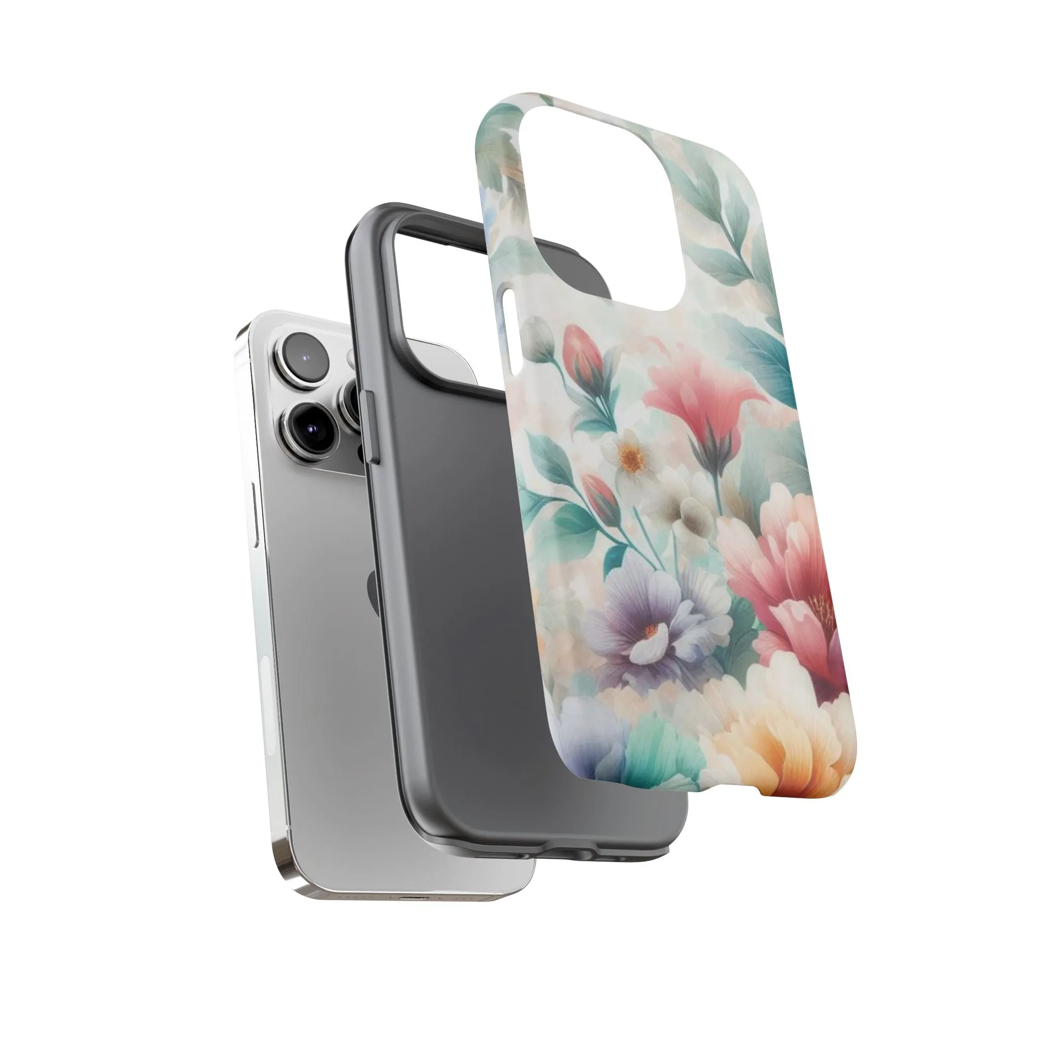 Flowers in pastel colors Tough Cases
