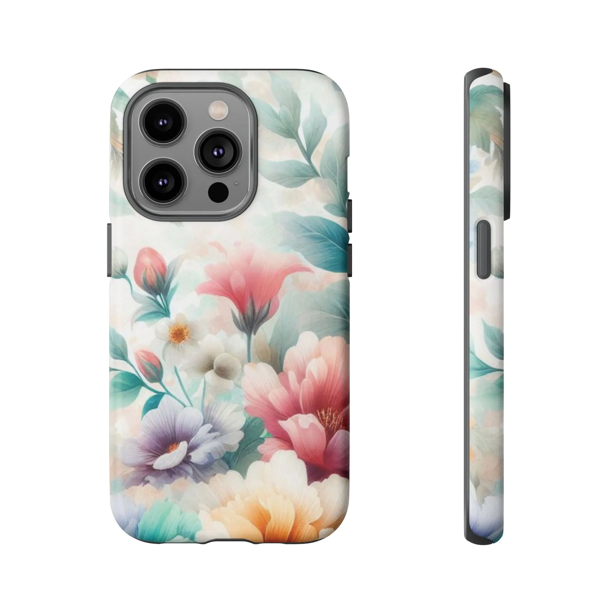 Flowers in pastel colors Tough Cases