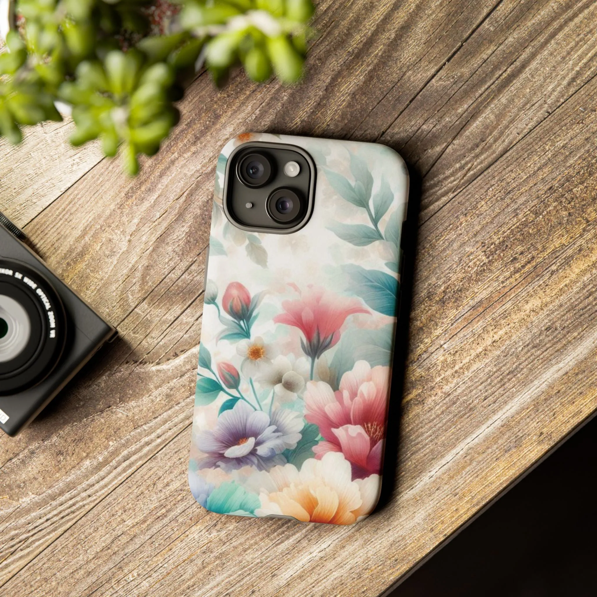 Flowers in pastel colors Tough Cases