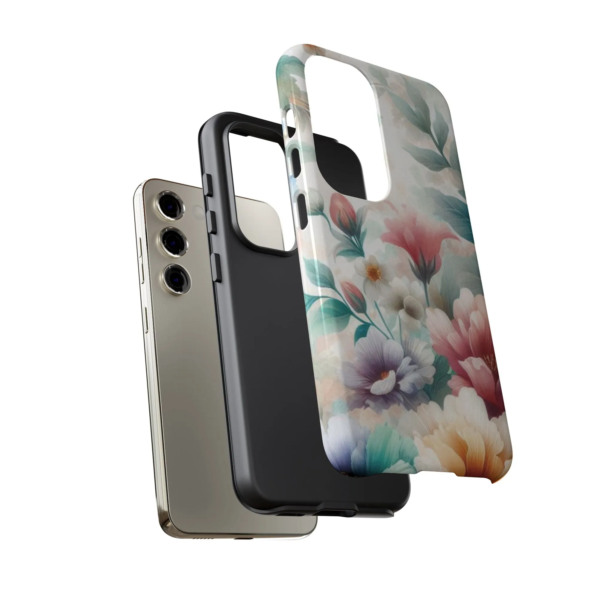 Flowers in pastel colors Tough Cases
