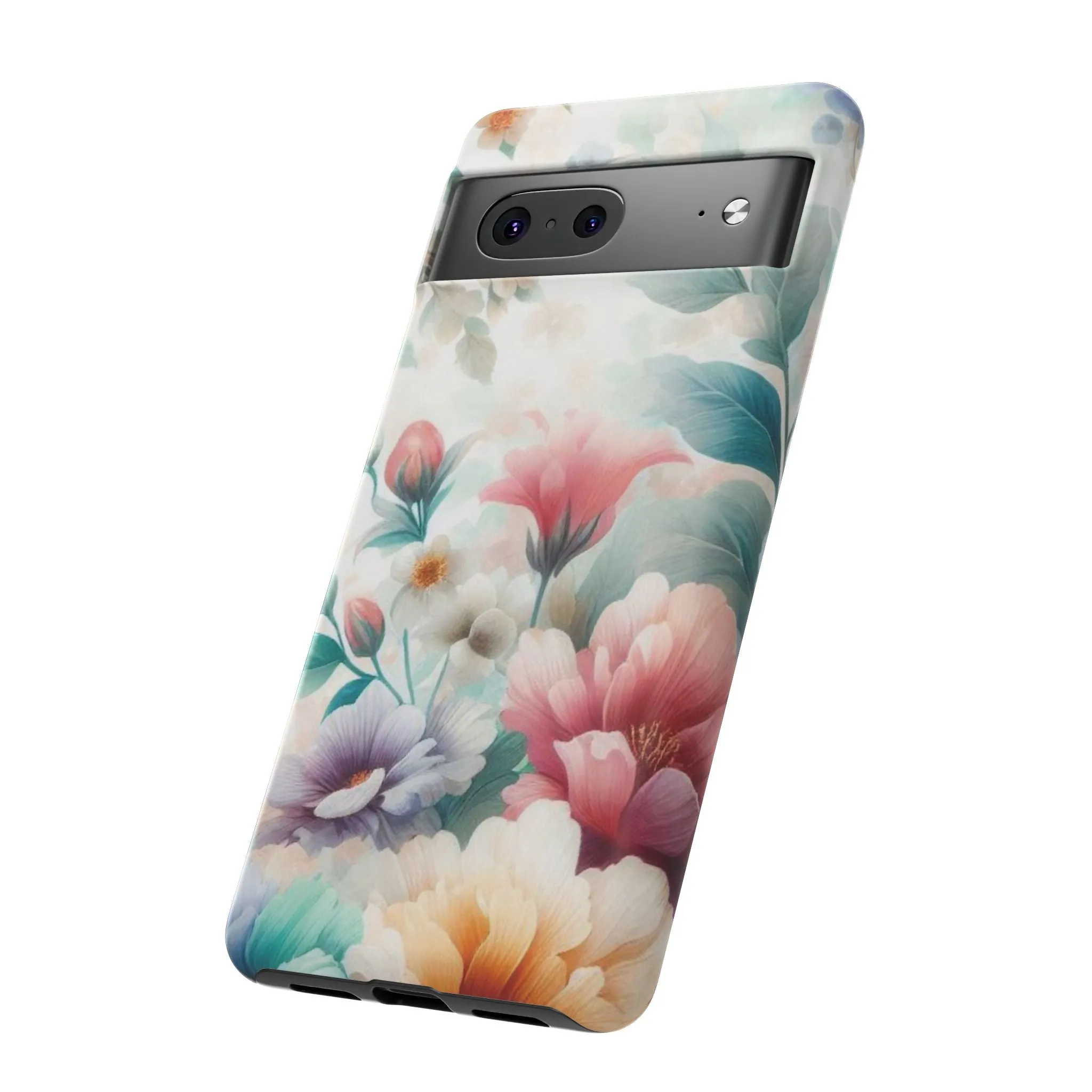 Flowers in pastel colors Tough Cases