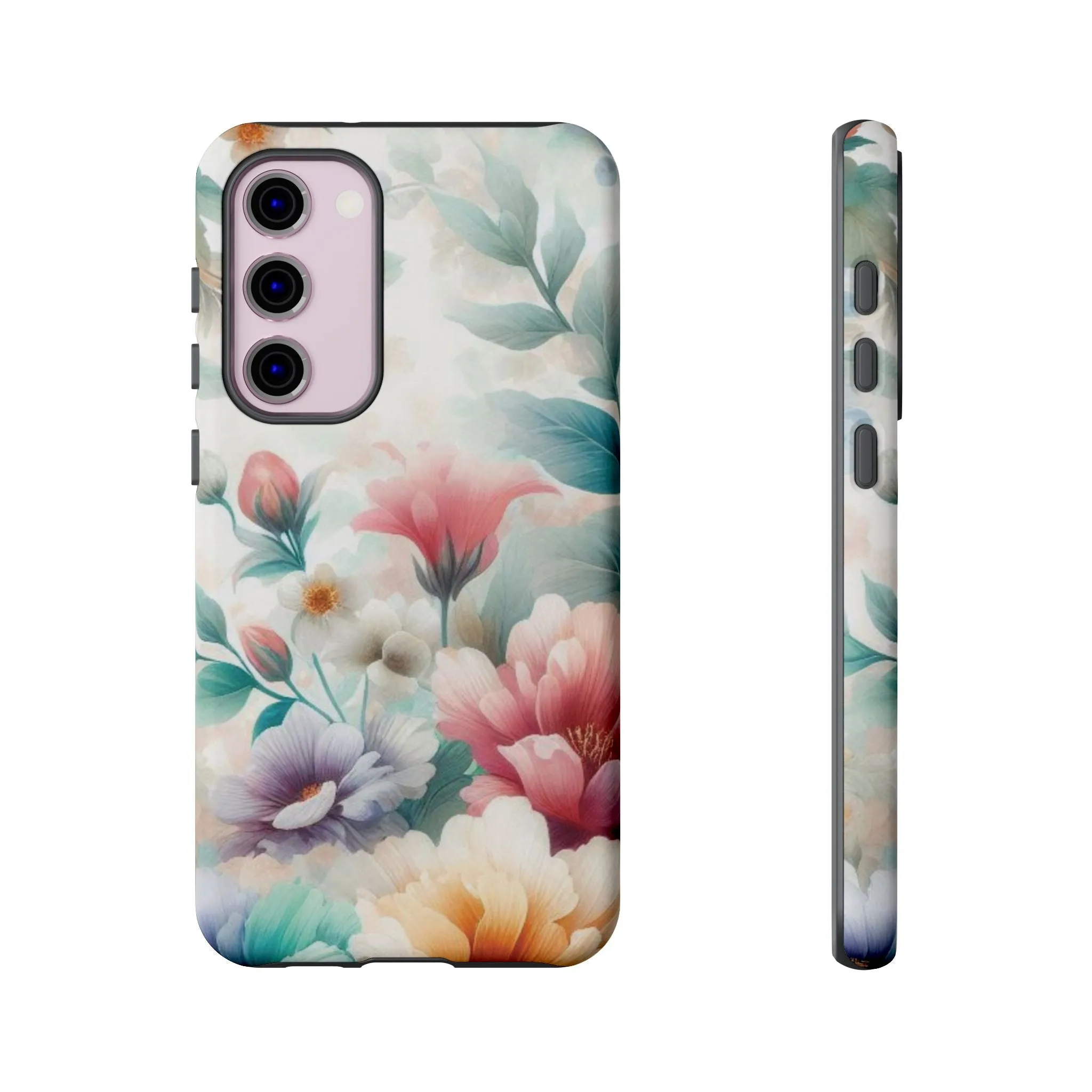 Flowers in pastel colors Tough Cases