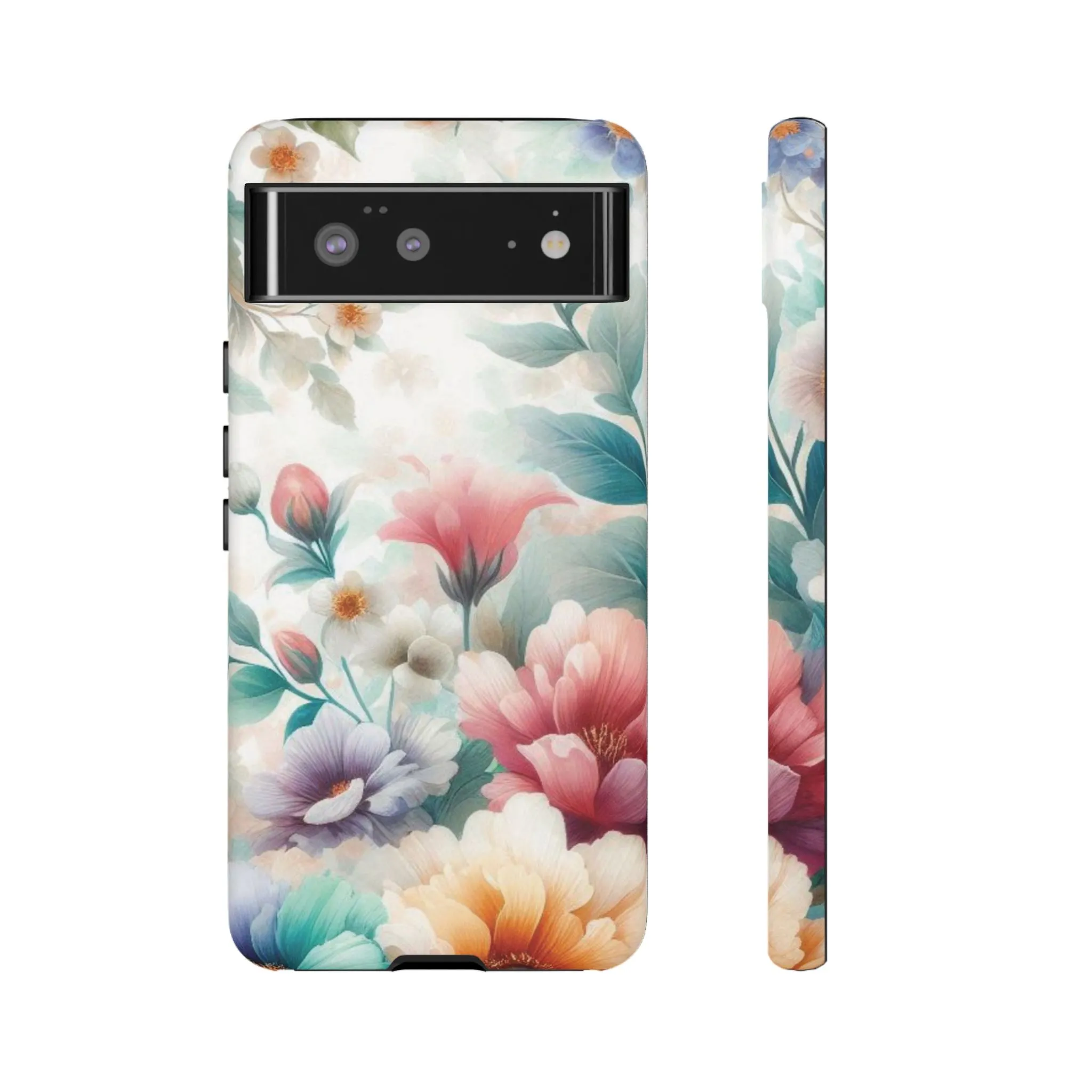 Flowers in pastel colors Tough Cases