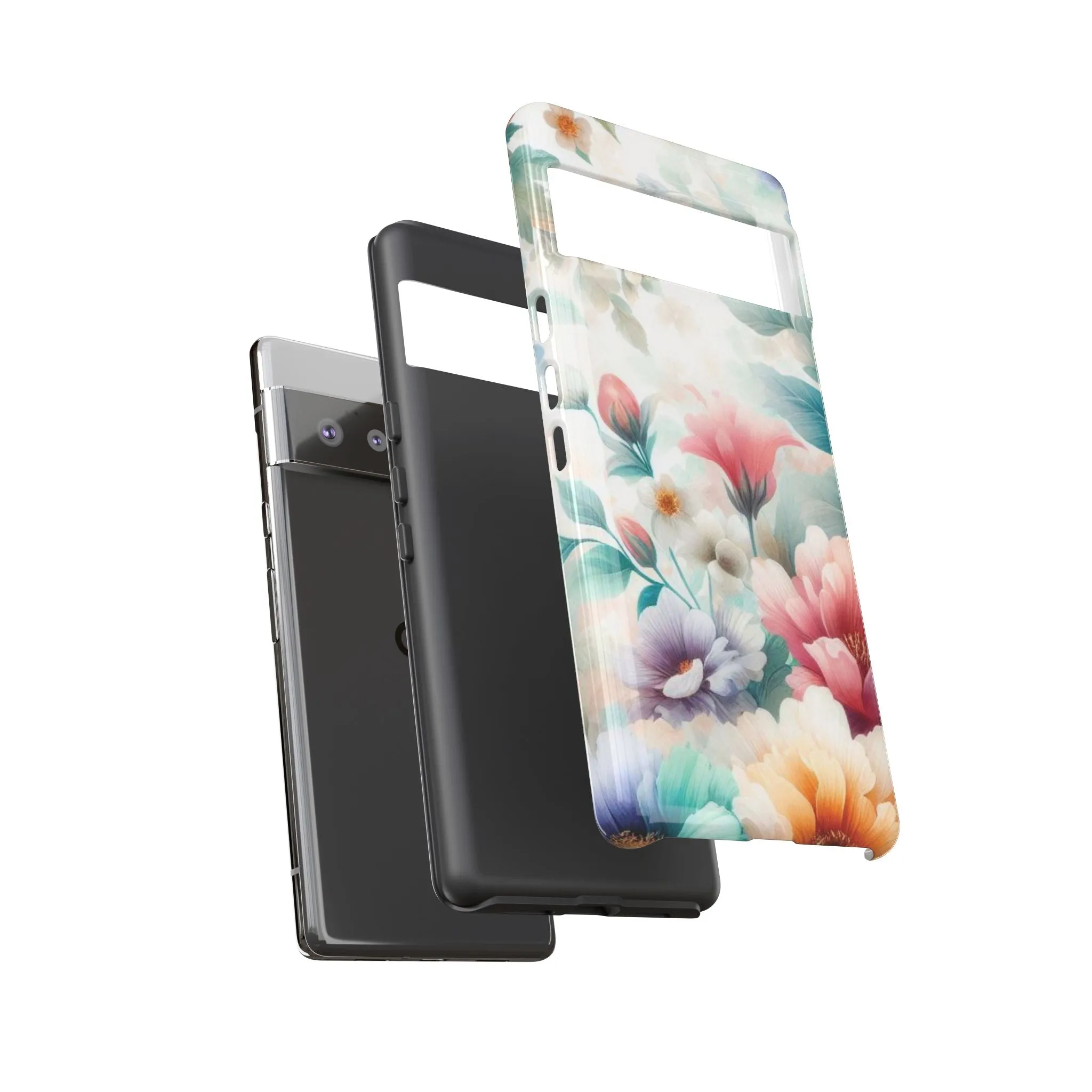 Flowers in pastel colors Tough Cases