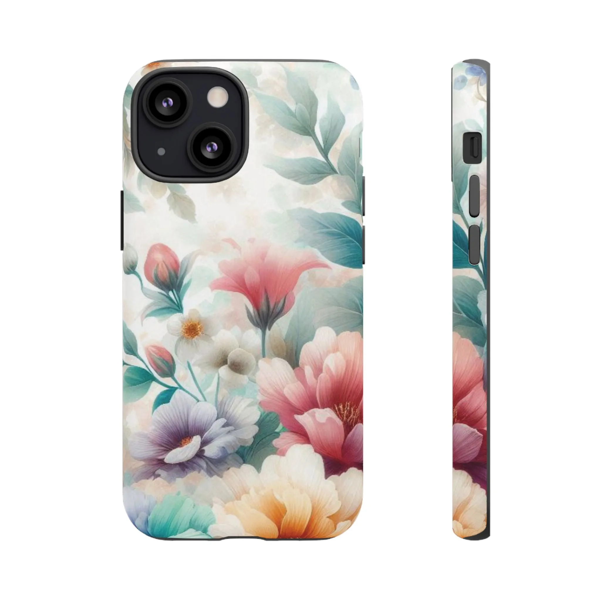 Flowers in pastel colors Tough Cases