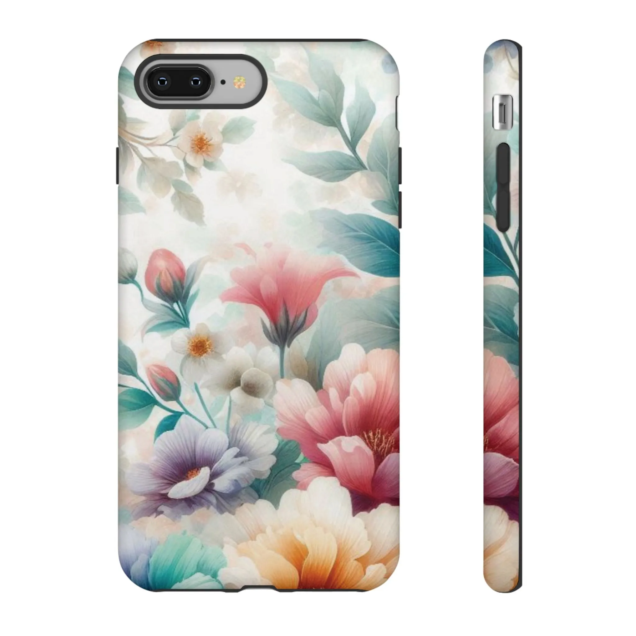 Flowers in pastel colors Tough Cases