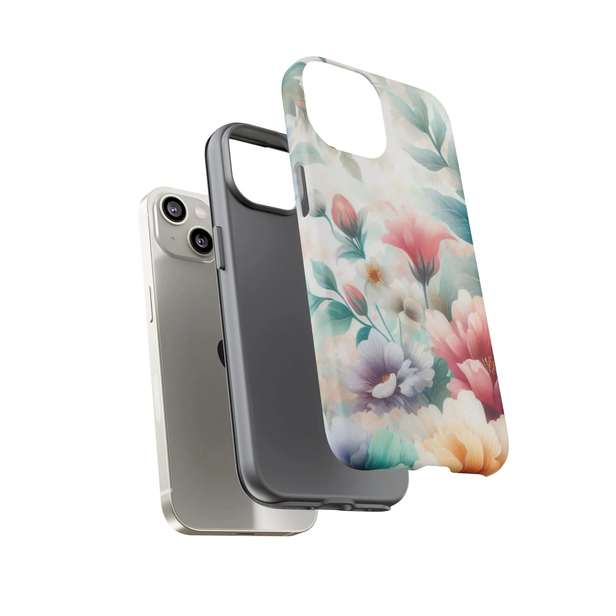 Flowers in pastel colors Tough Cases