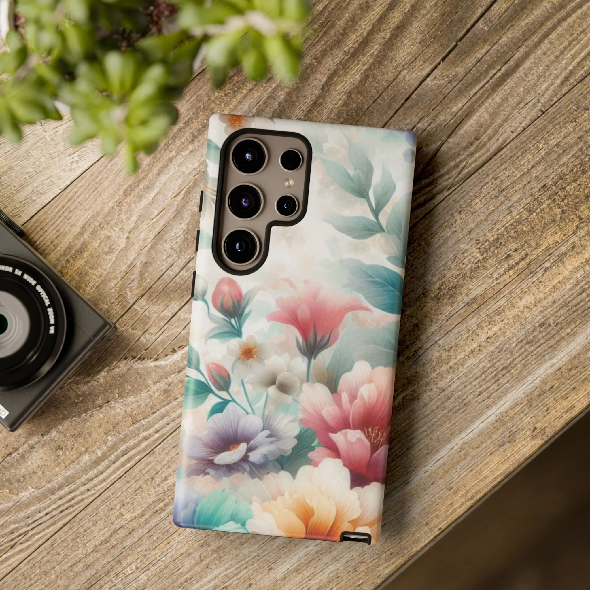 Flowers in pastel colors Tough Cases