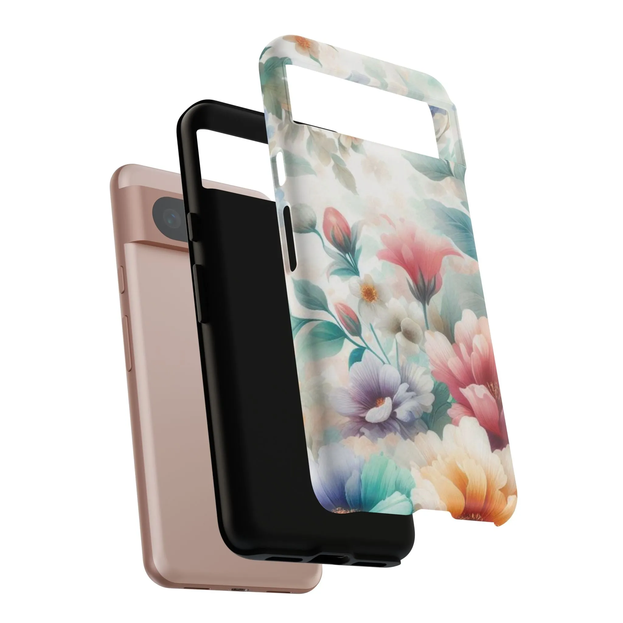 Flowers in pastel colors Tough Cases