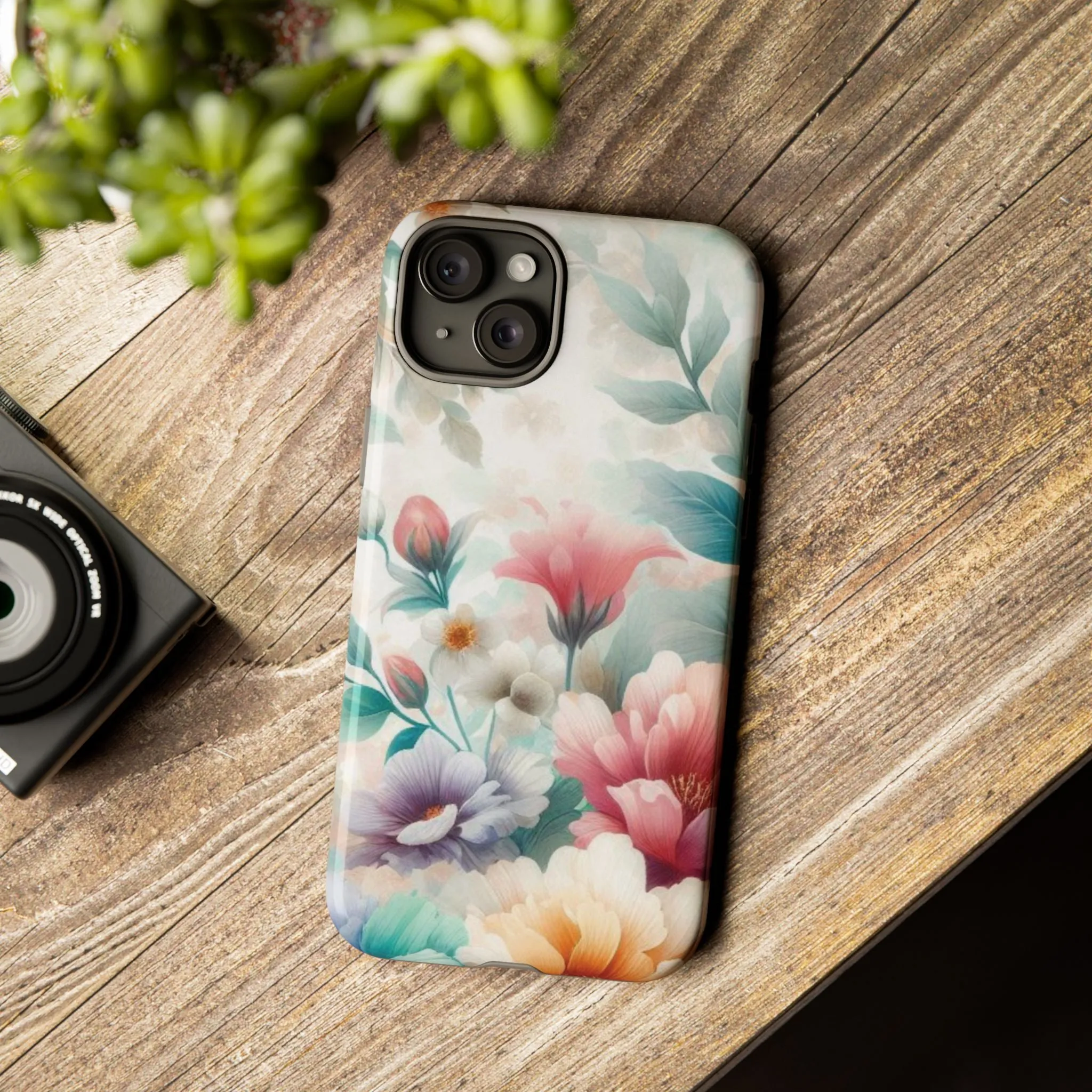 Flowers in pastel colors Tough Cases