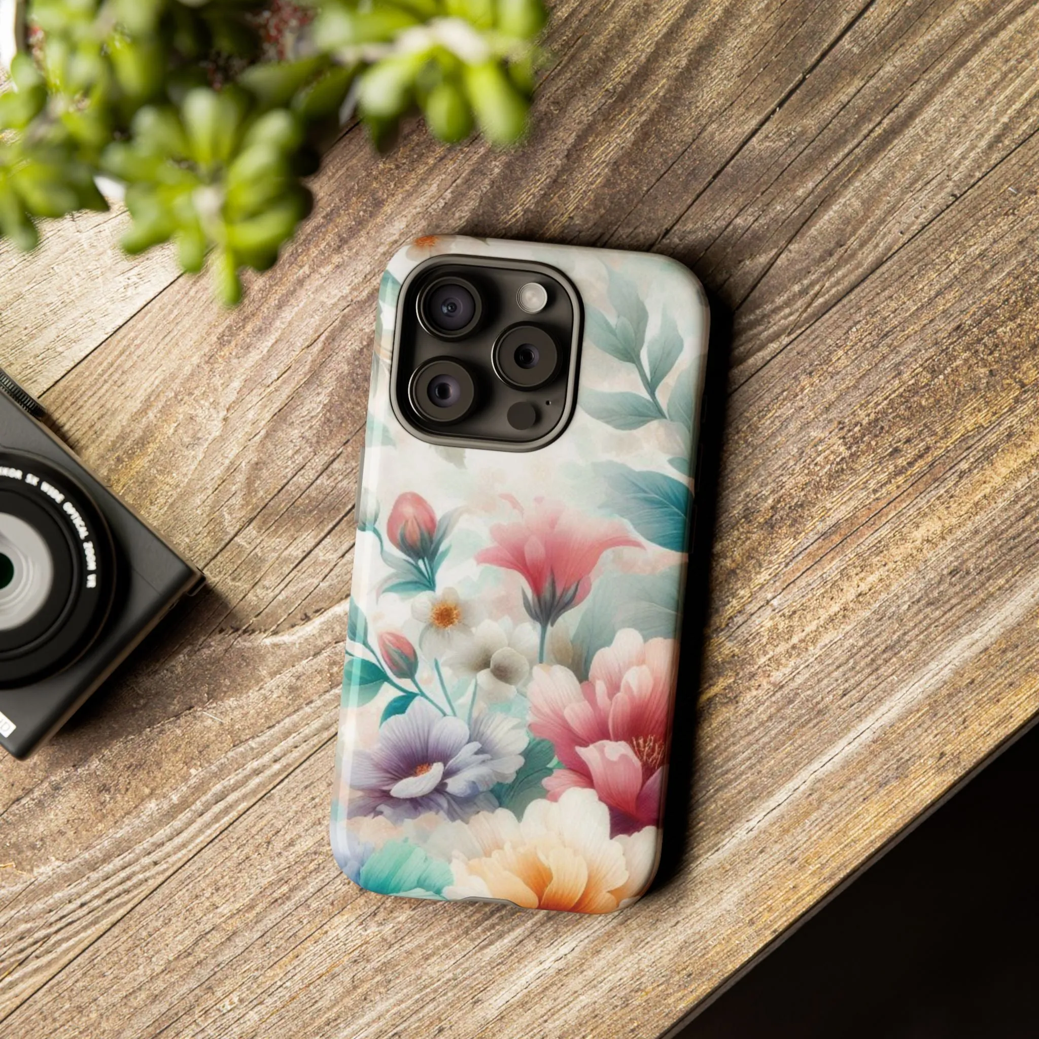 Flowers in pastel colors Tough Cases