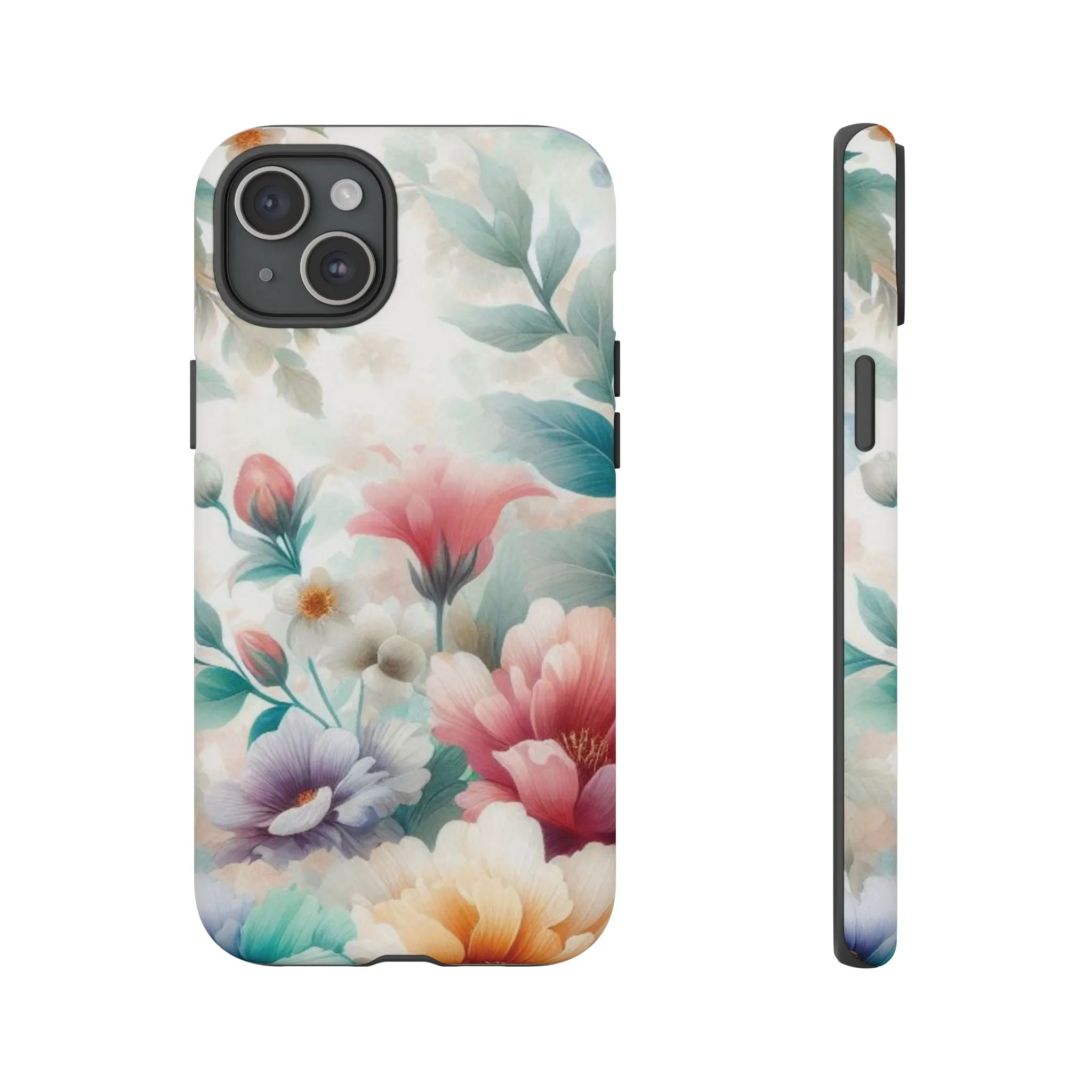 Flowers in pastel colors Tough Cases