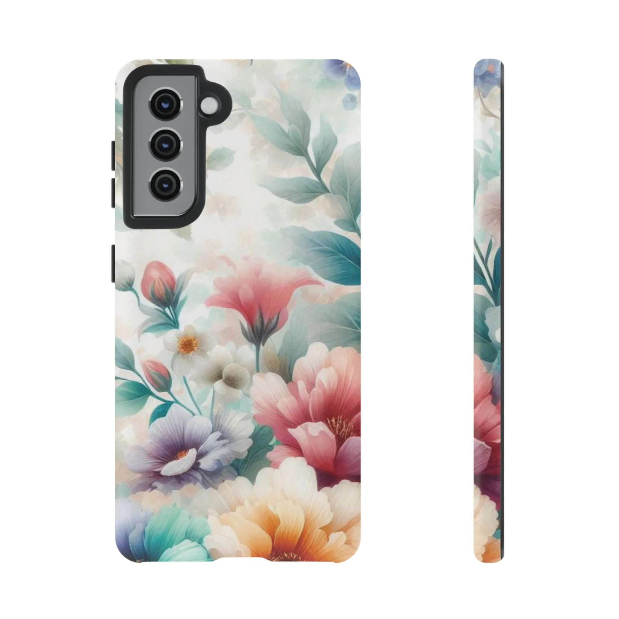 Flowers in pastel colors Tough Cases