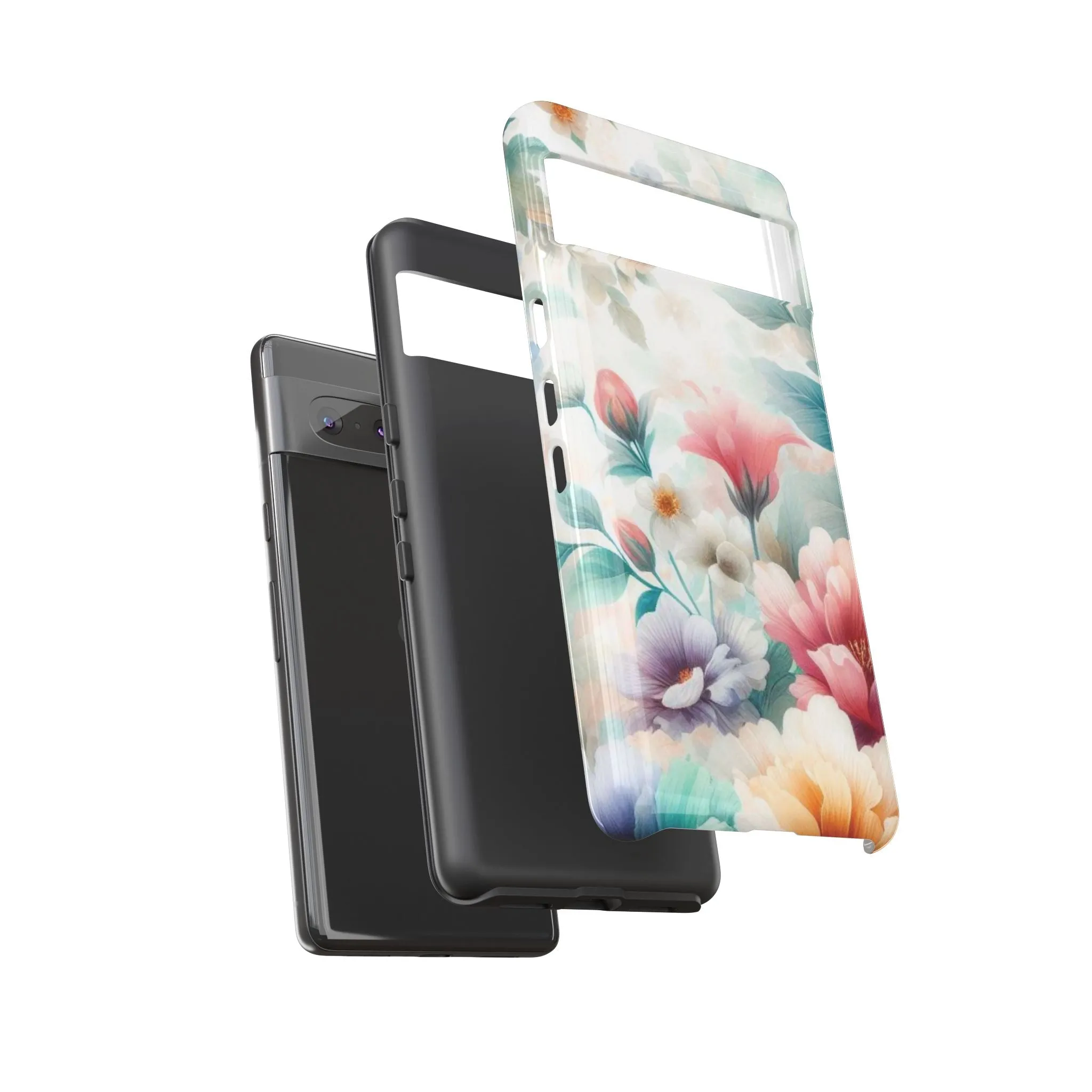 Flowers in pastel colors Tough Cases