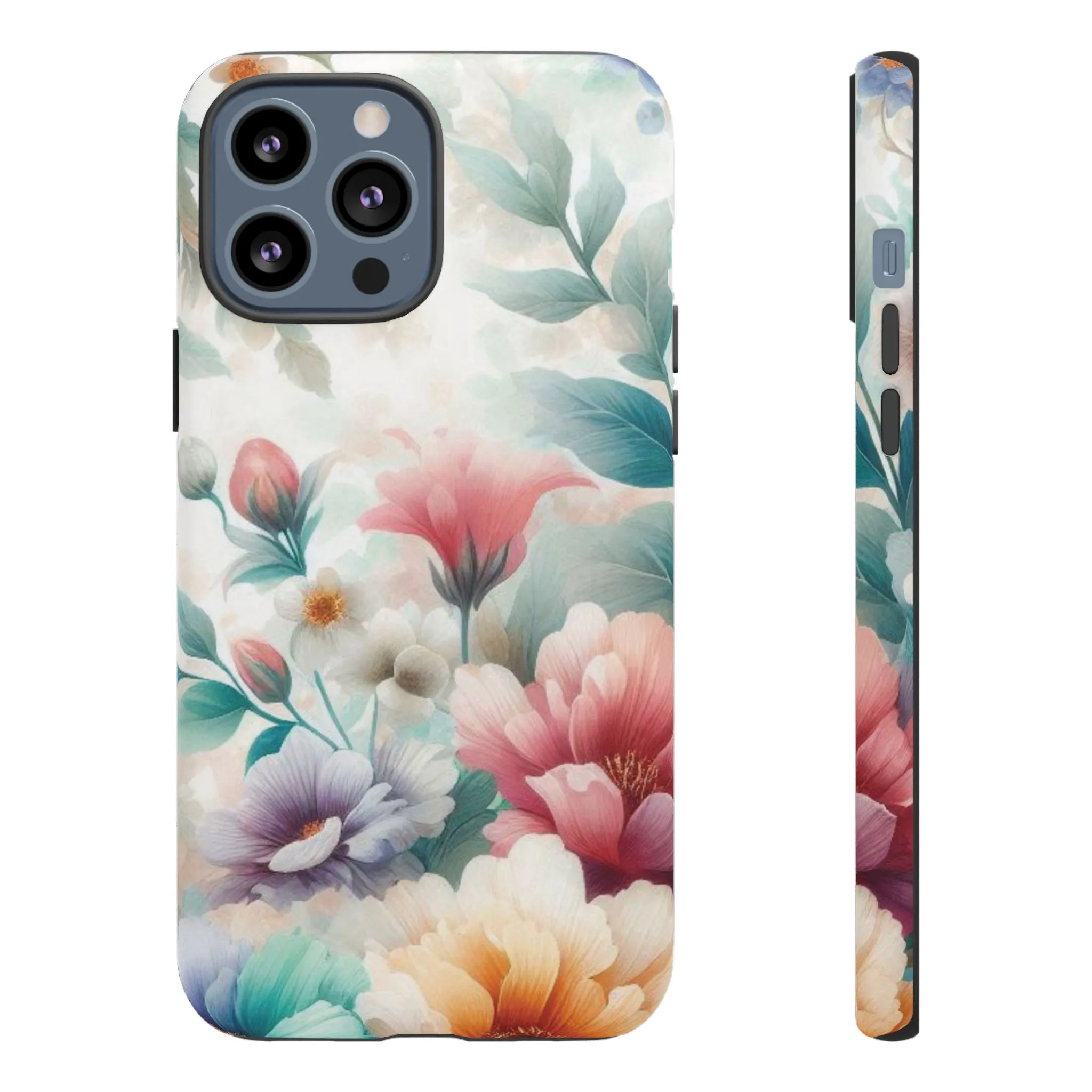 Flowers in pastel colors Tough Cases