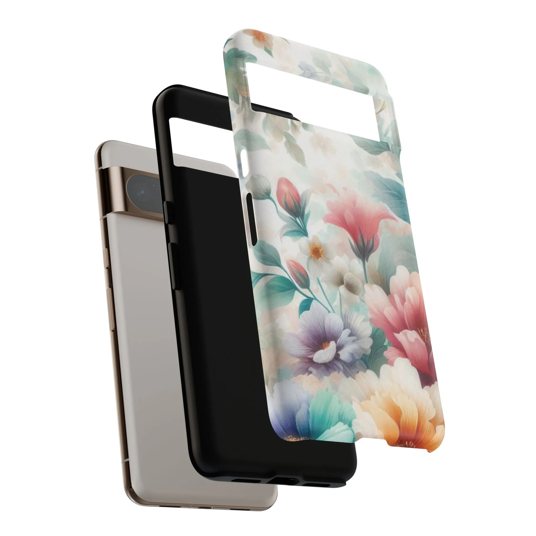 Flowers in pastel colors Tough Cases