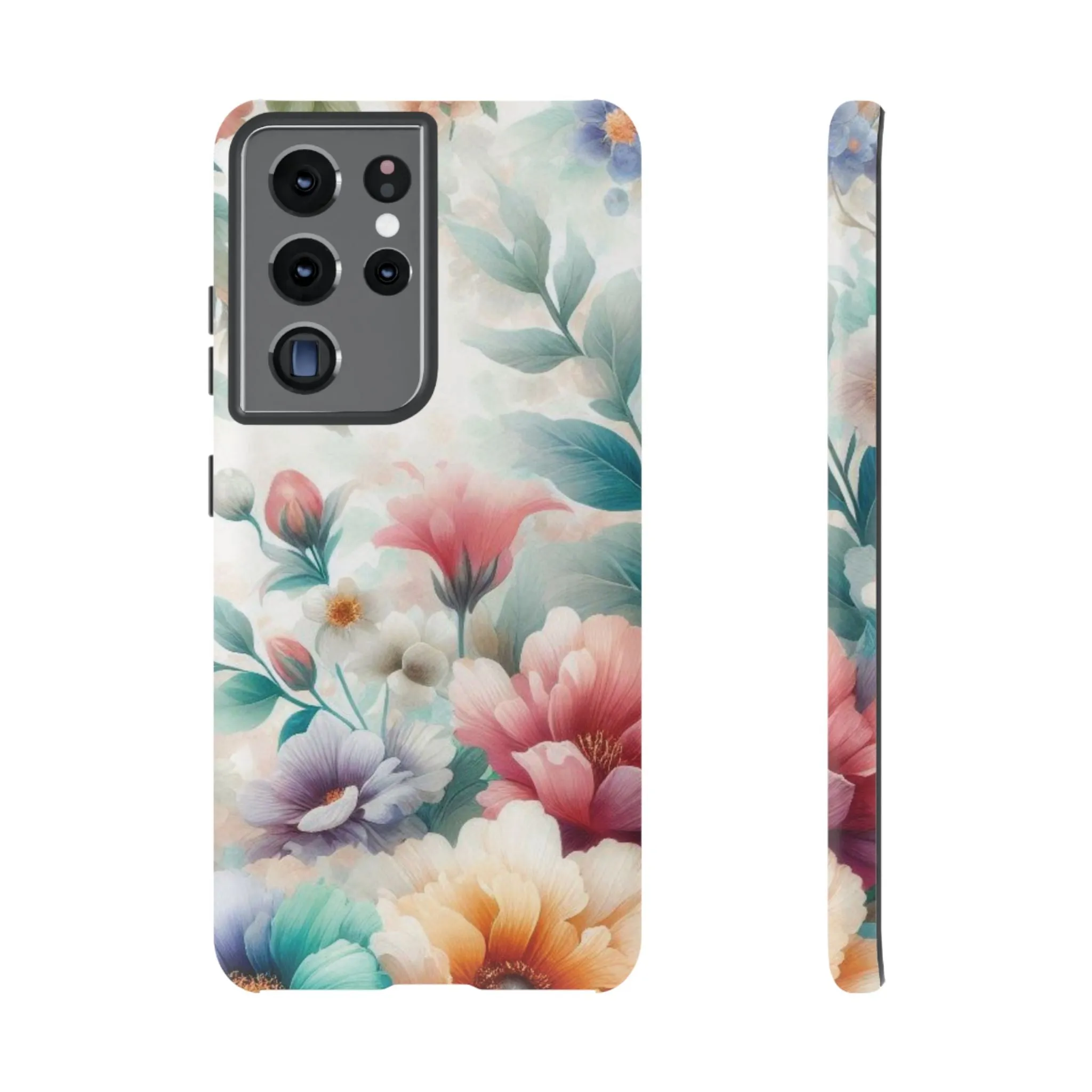 Flowers in pastel colors Tough Cases