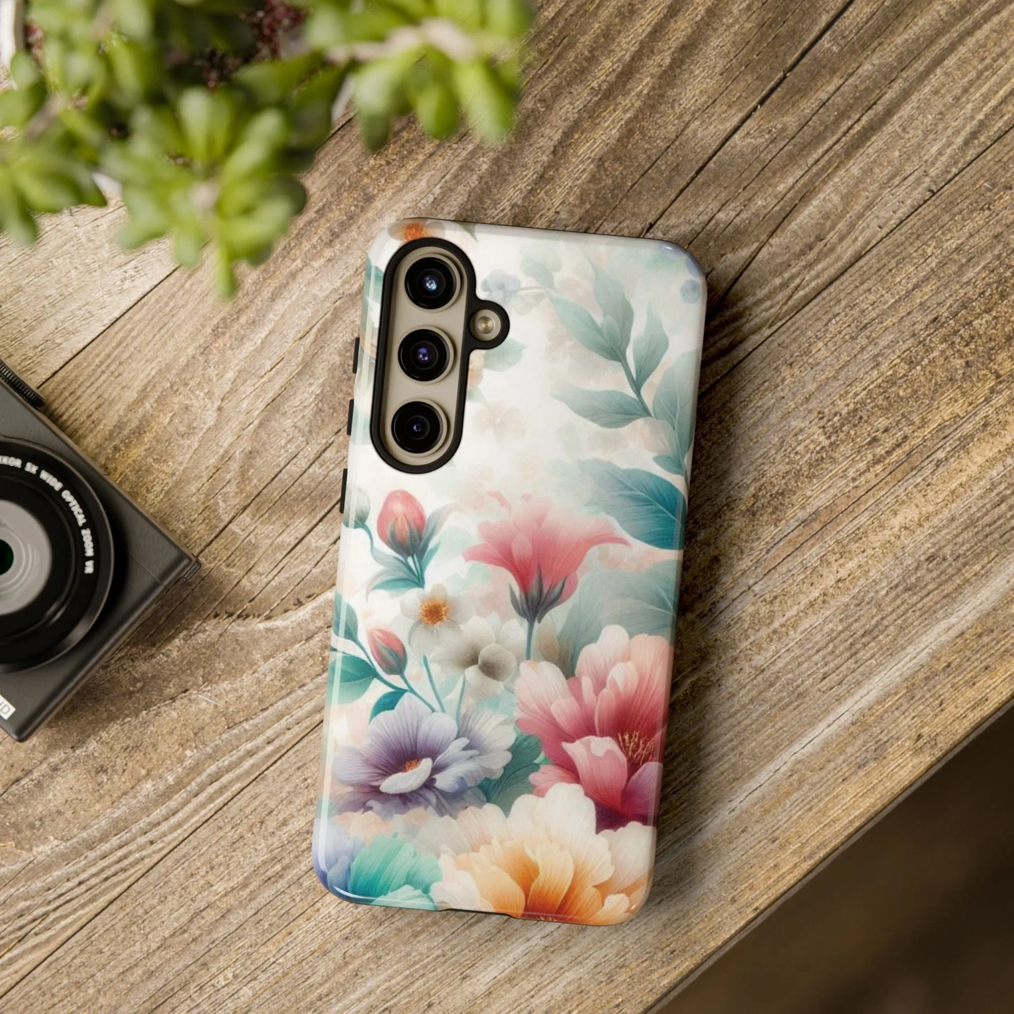 Flowers in pastel colors Tough Cases