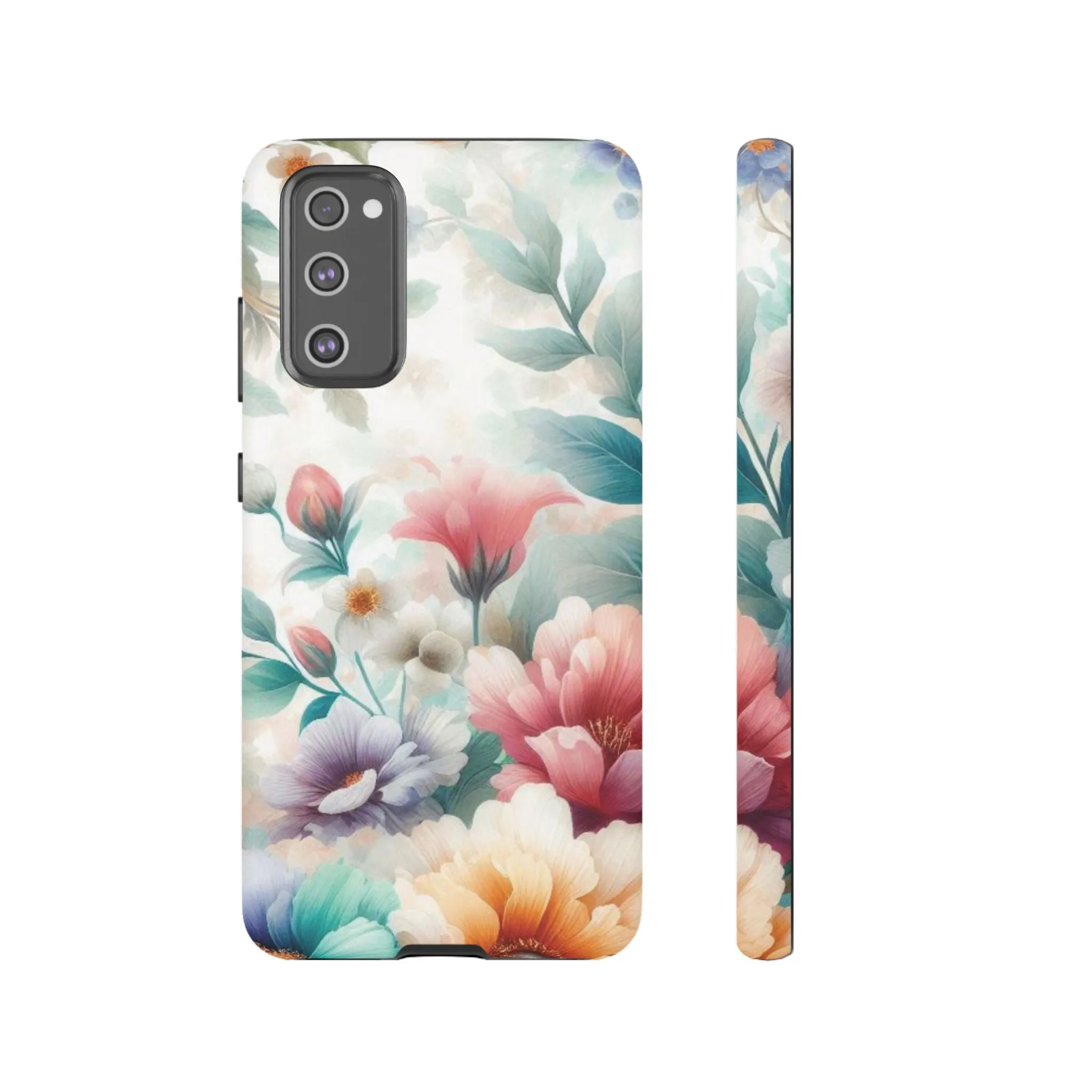 Flowers in pastel colors Tough Cases