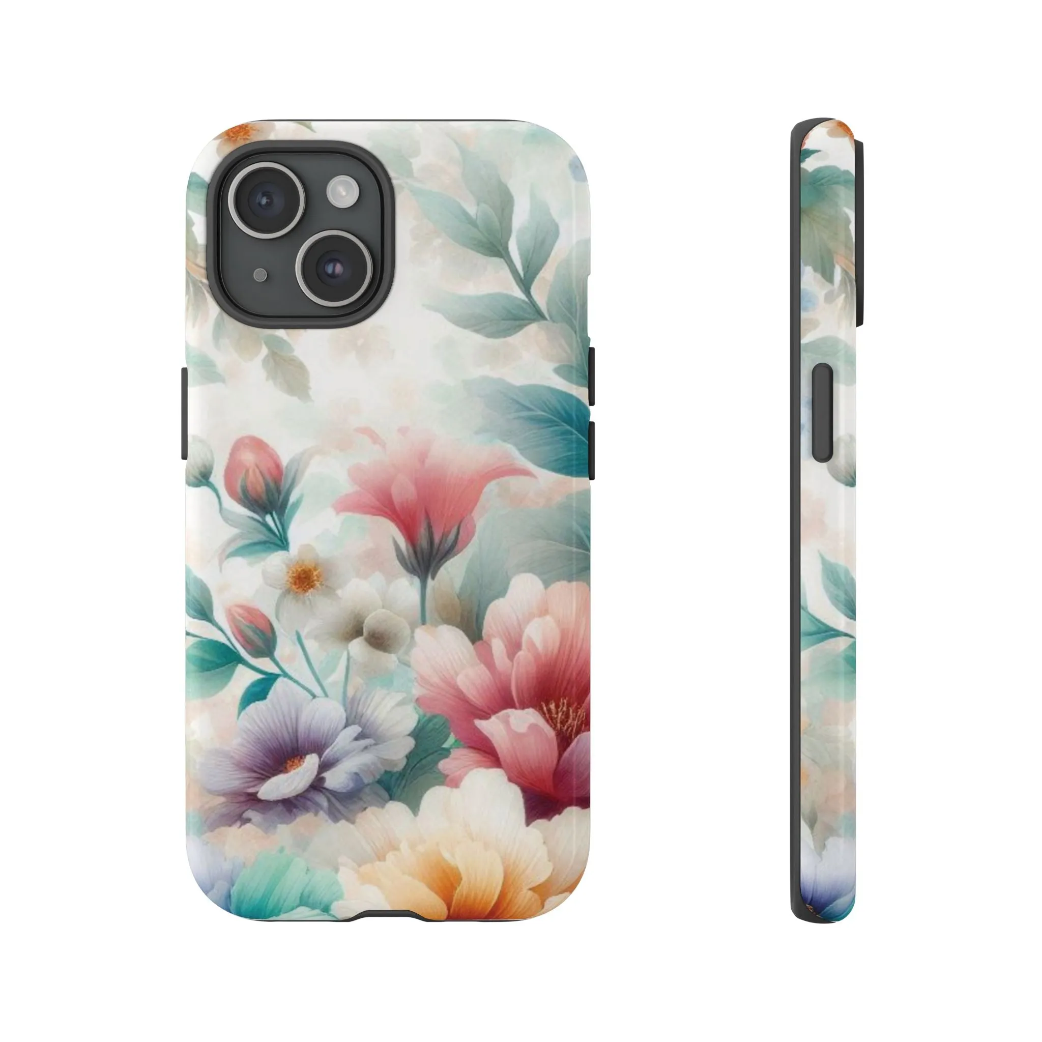 Flowers in pastel colors Tough Cases